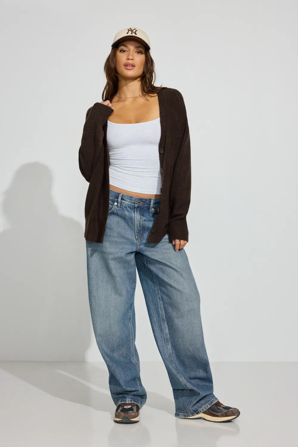 Long Sleeve Spongy Oversized Cardigan