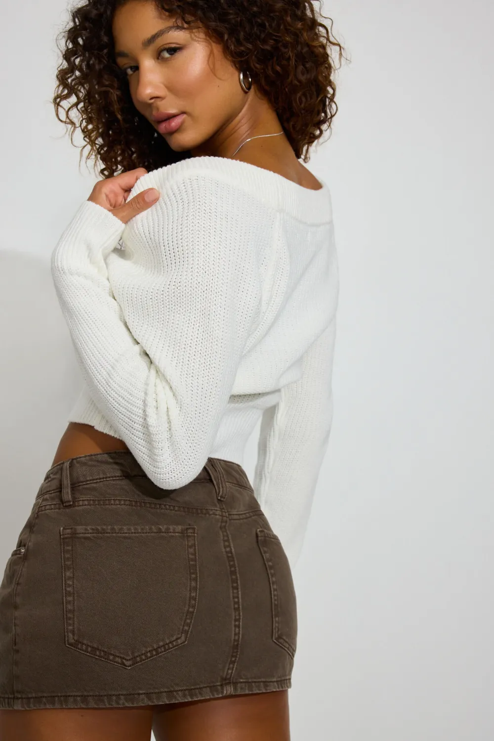 Rylie Supersoft V-Neck Top