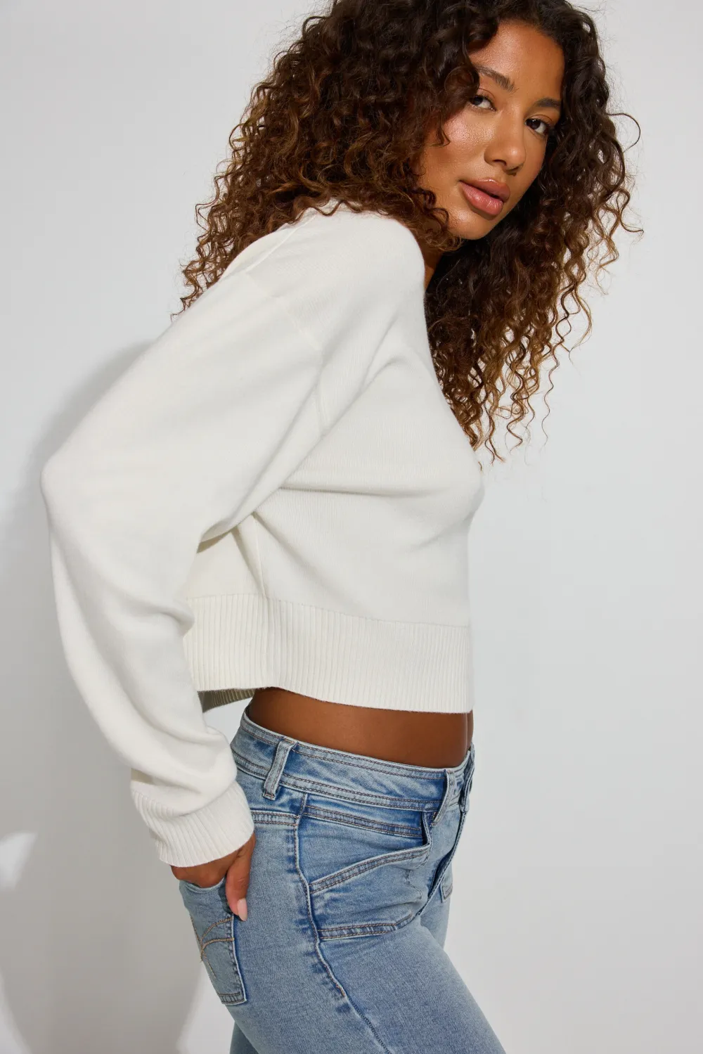 Longsleeve Fine Gauge Sweater