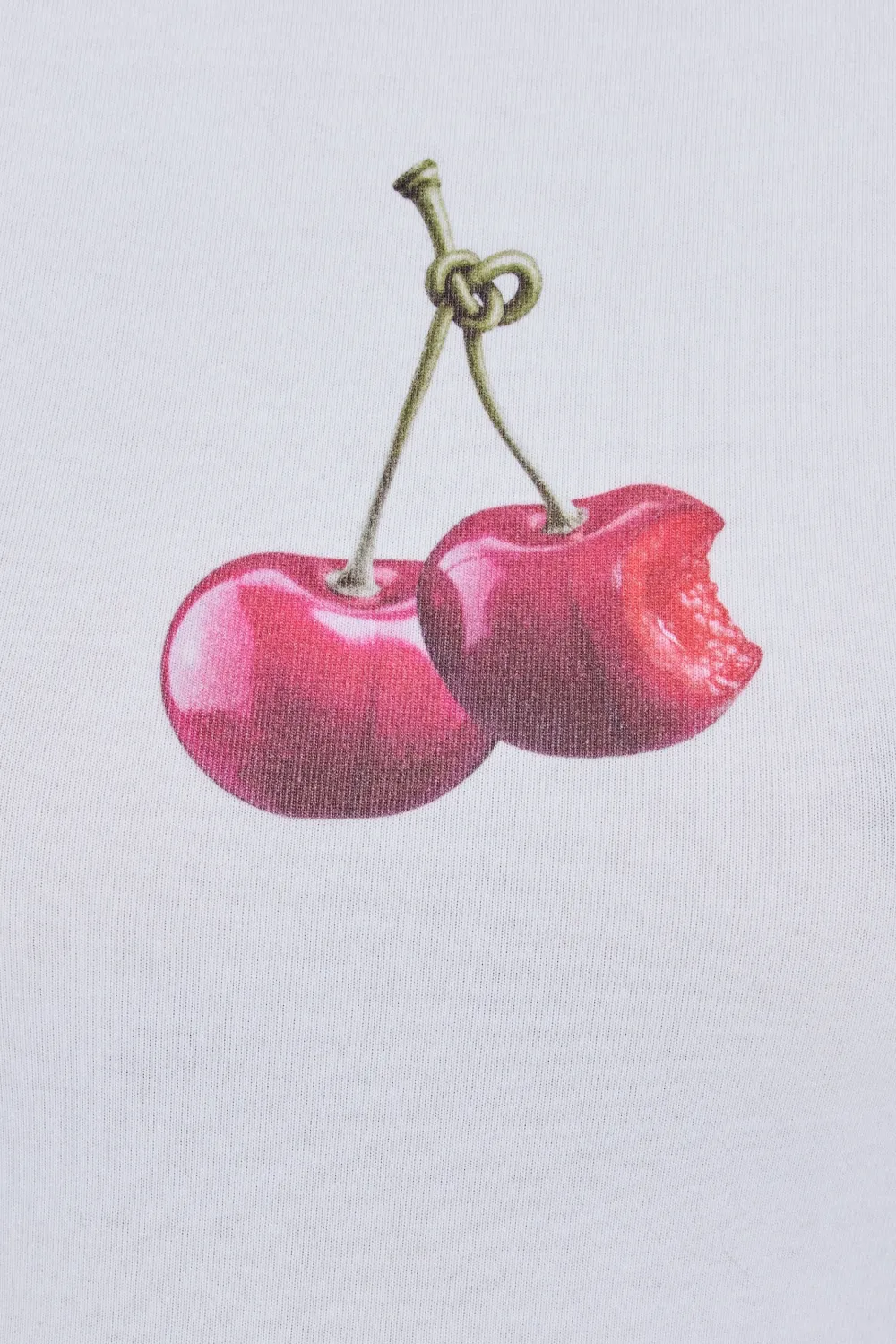 Cropped Crewneck T-Shirt