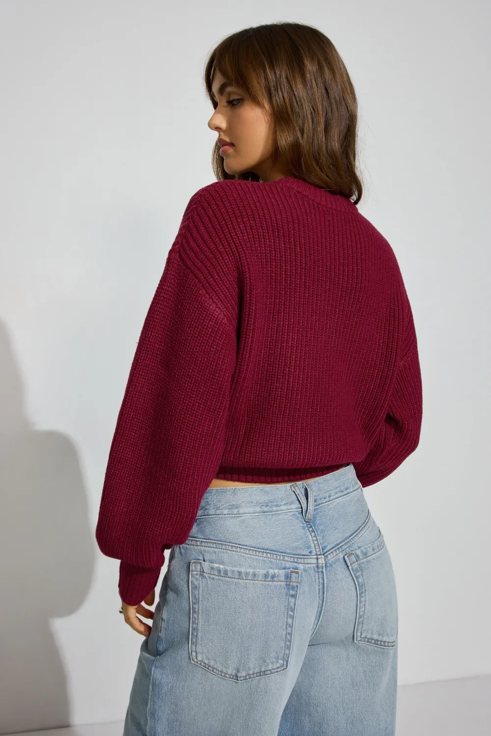 Bubble Sleeve Sweater