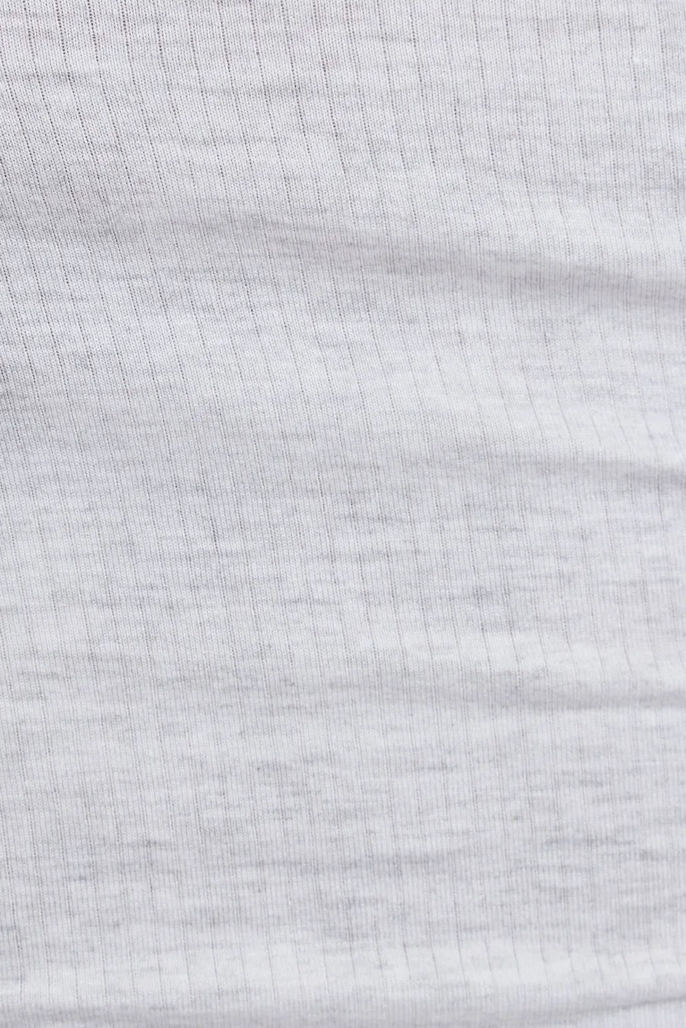 Sheer Ribbed Henley Long Sleeve Top