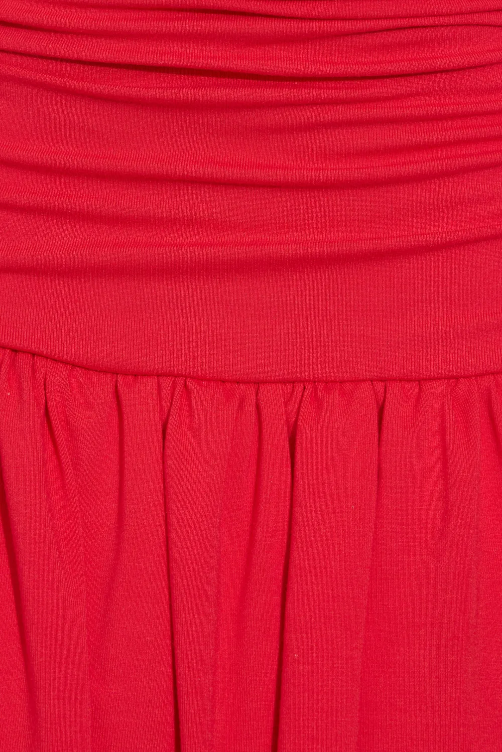 Flirty Hem Tube Romper Dress