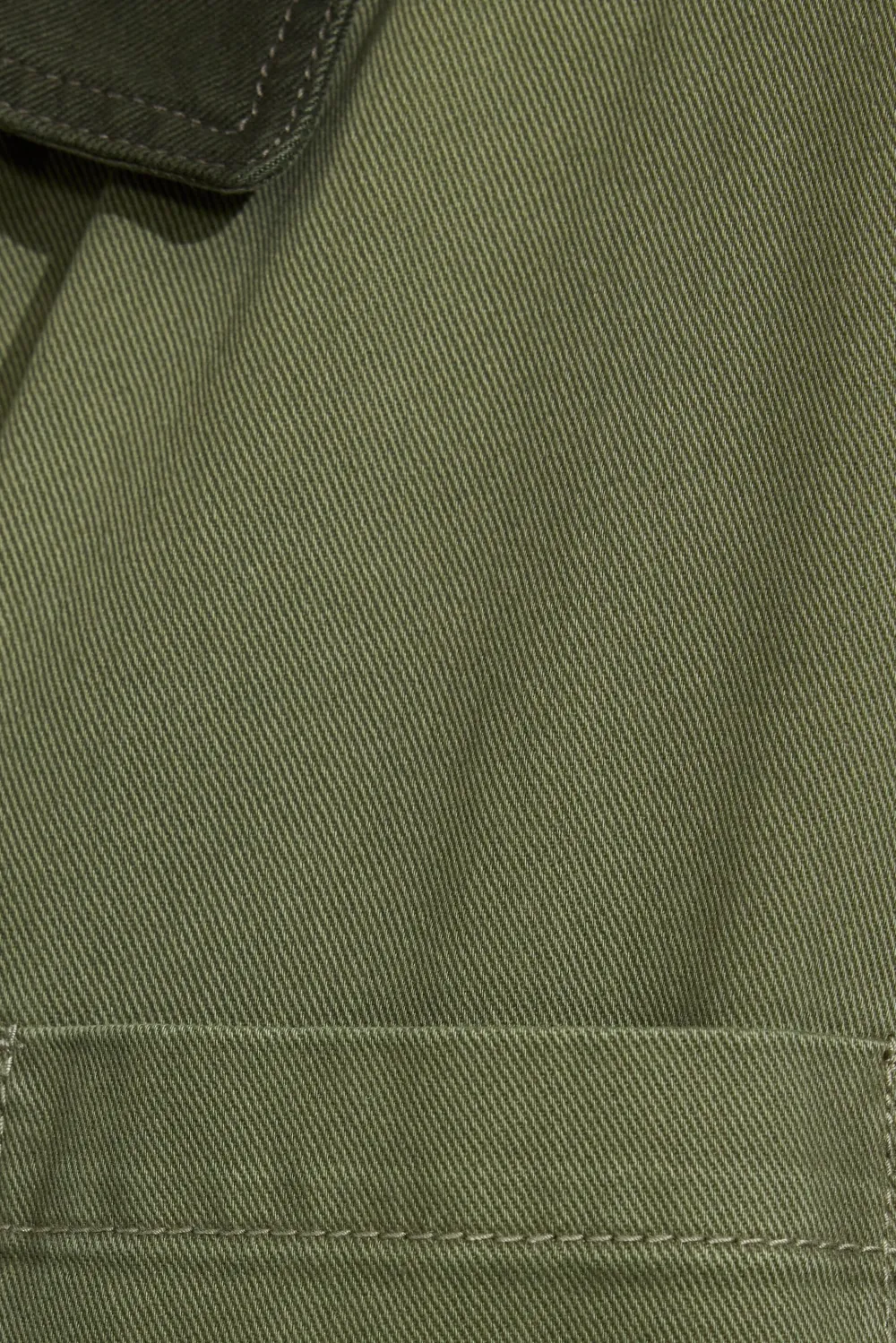 Long Twill Field Jacket