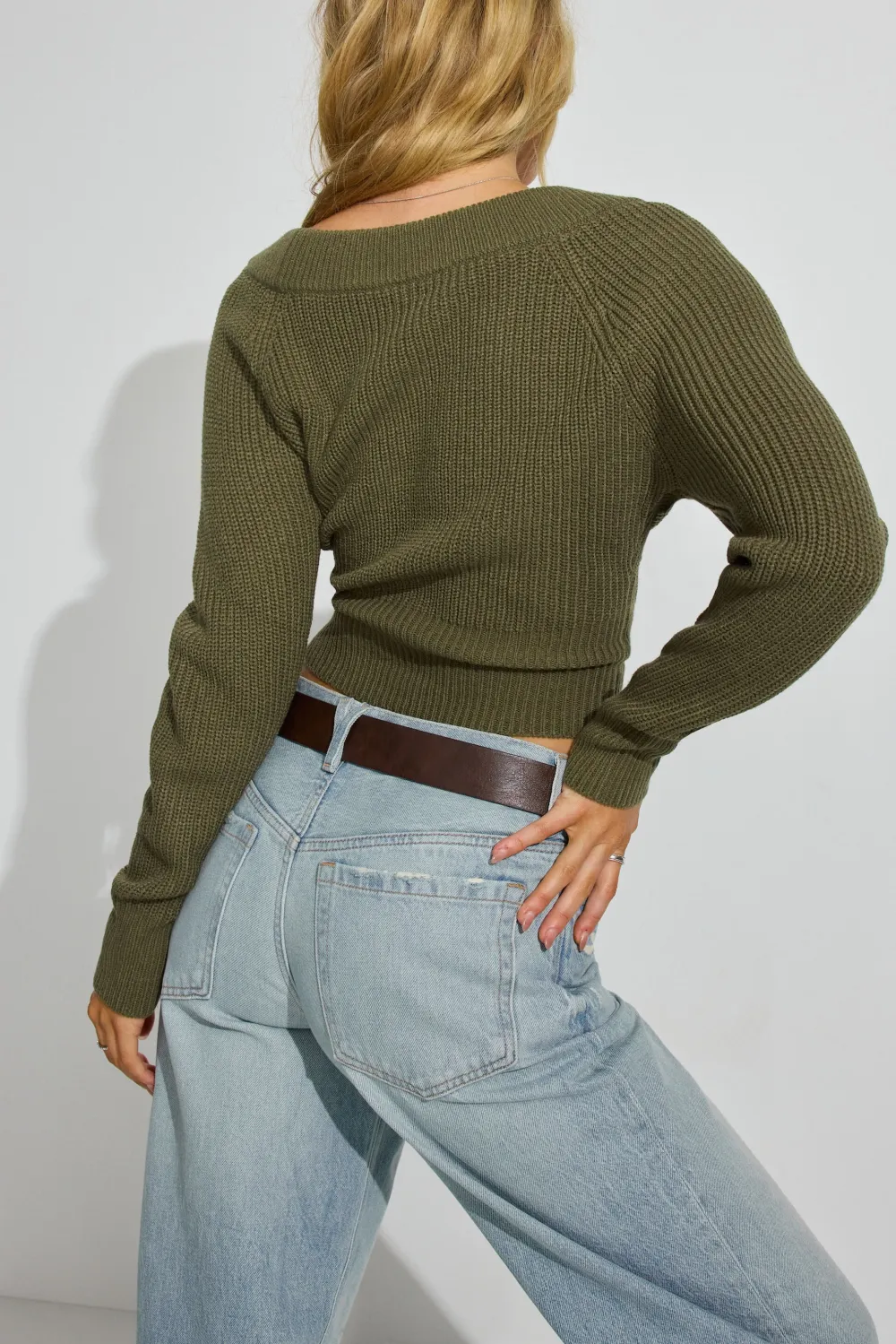 Rylie Supersoft V-Neck Top