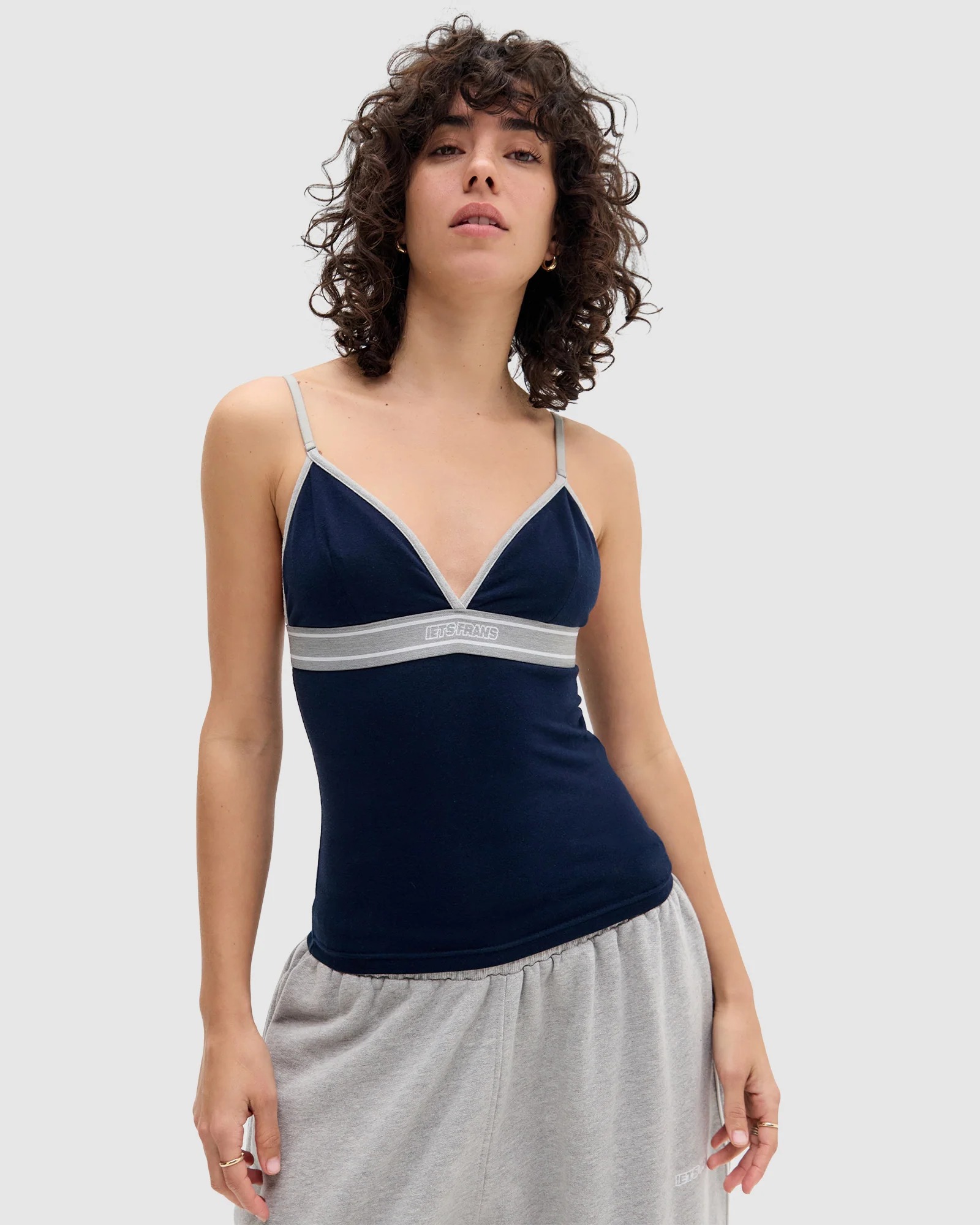 IETS FRANS Logo Elastic Cami