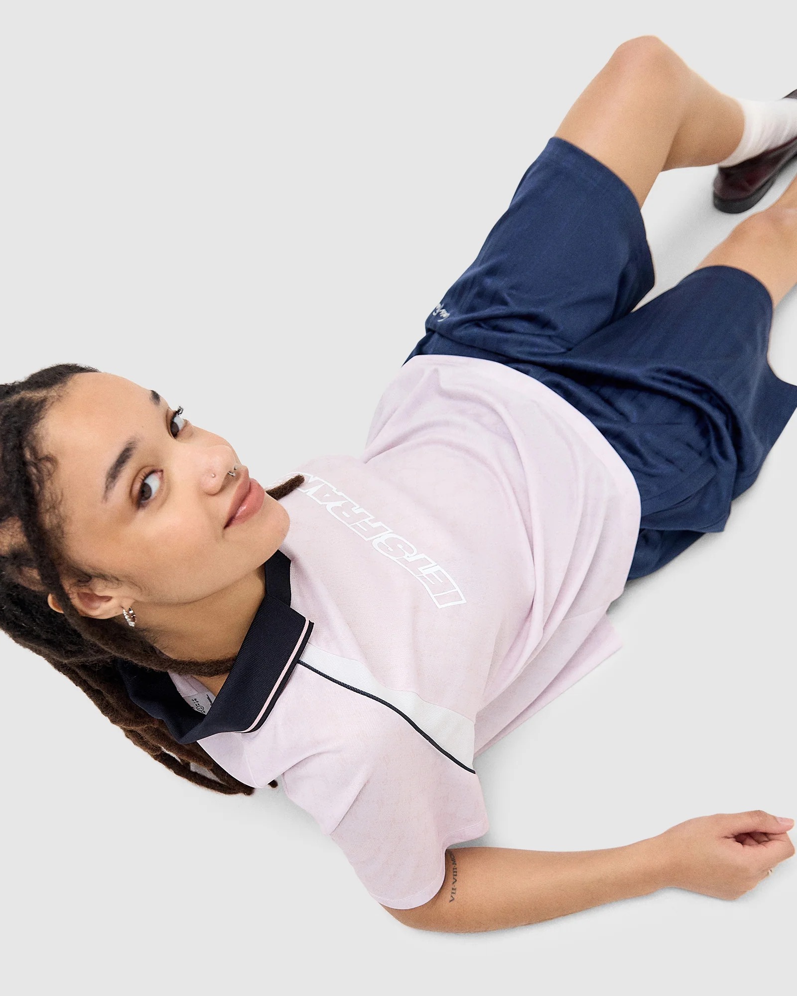 IETS FRANS Monogram Boyfriend Football Top