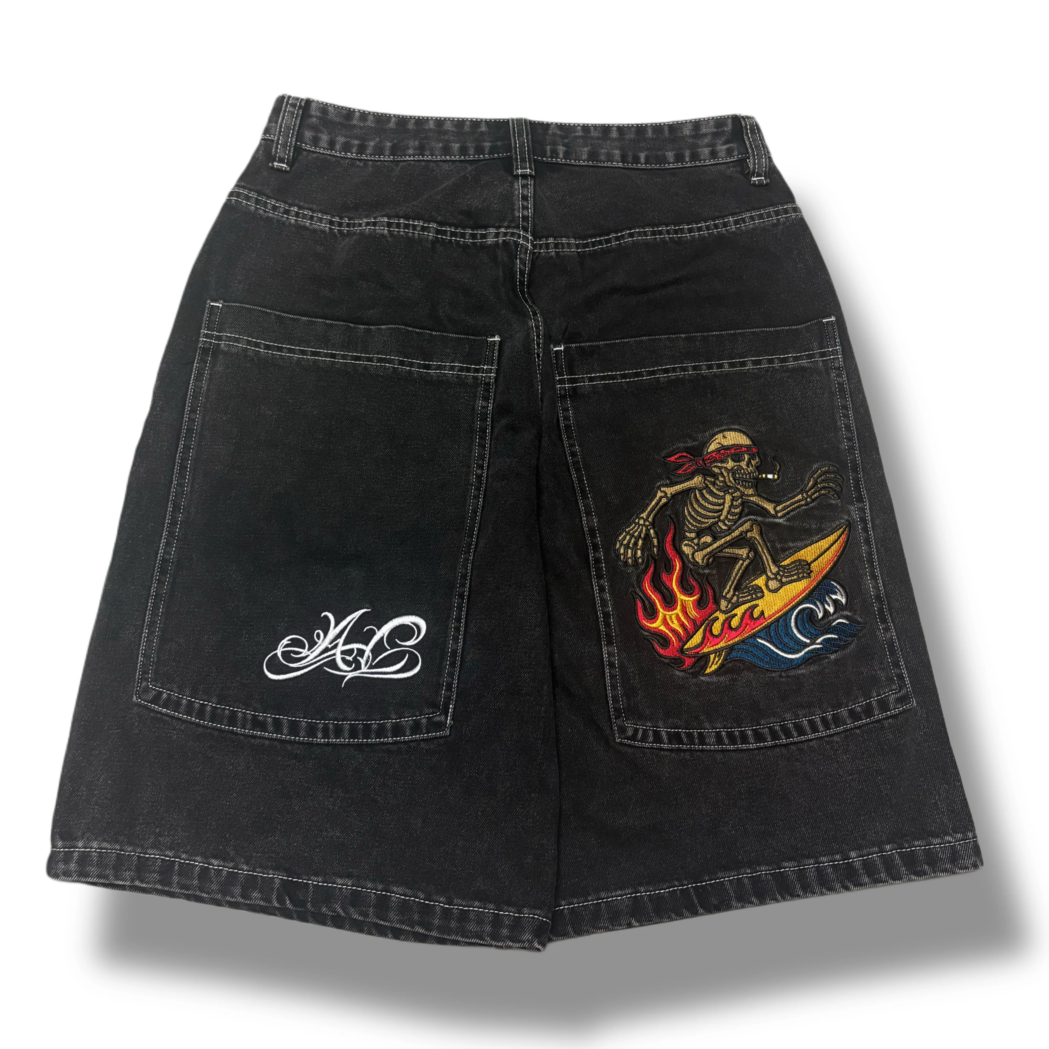 Gloe x AC Jorts Black