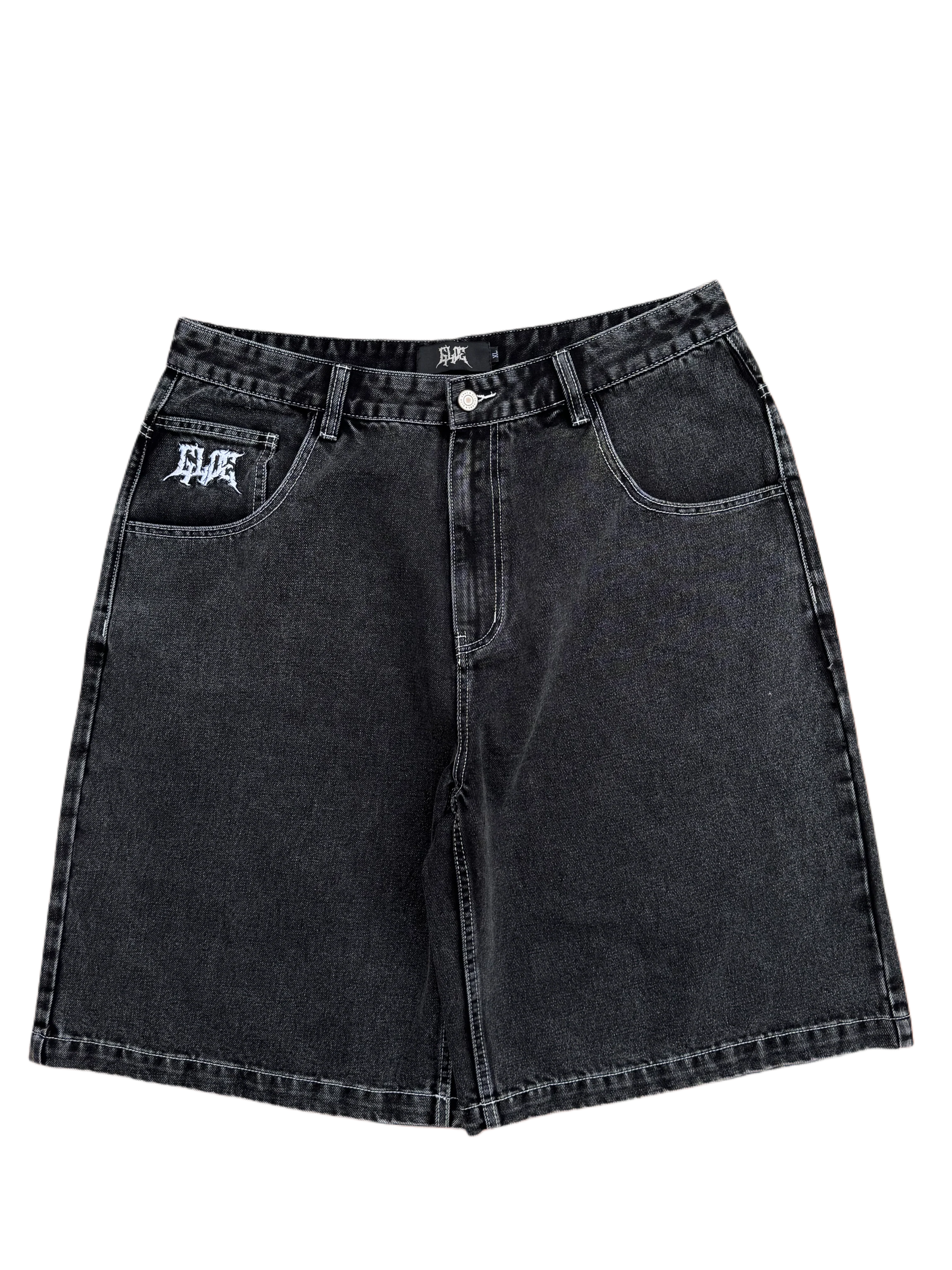 Black Snake Cross GLOE Jorts