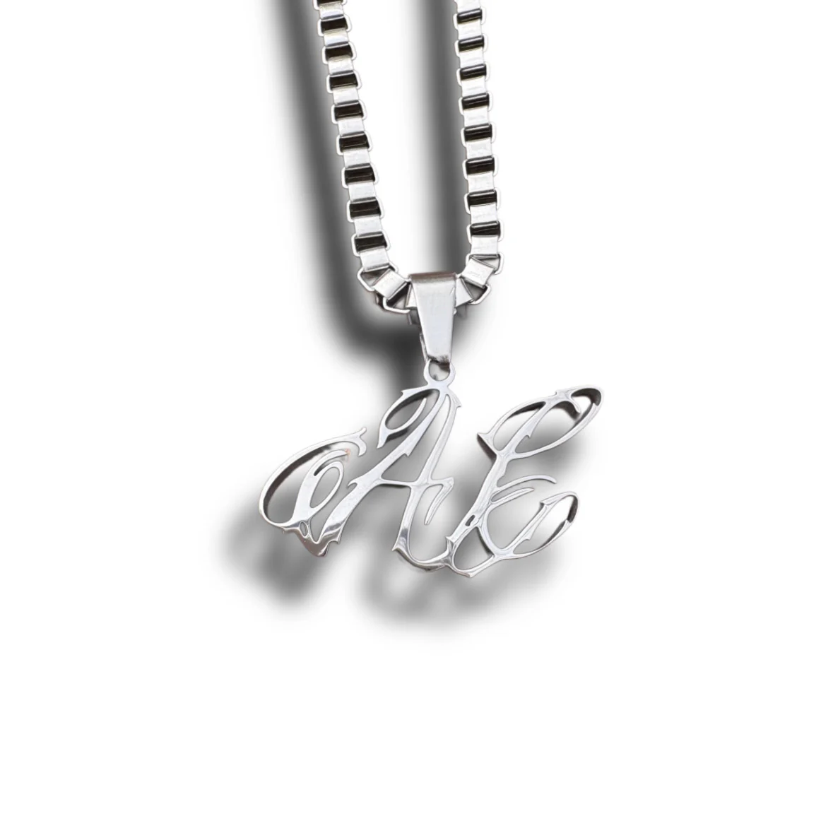 Cursive Logo Necklace