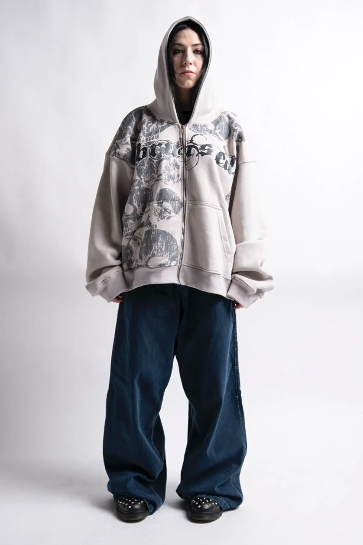 Vesper Zip Hoodie (Ash)