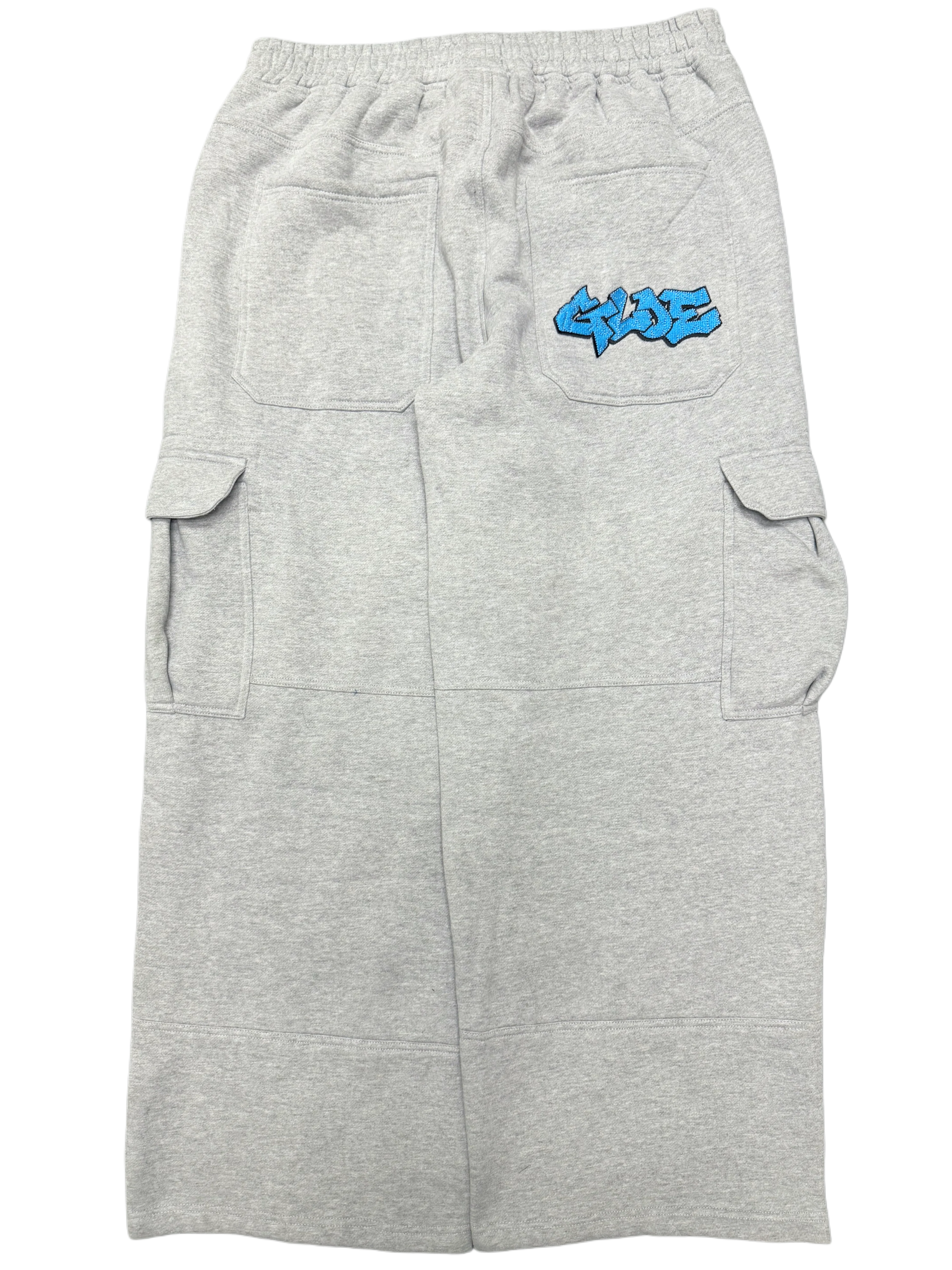 Grey GLOE Baggy Cargo Sweats