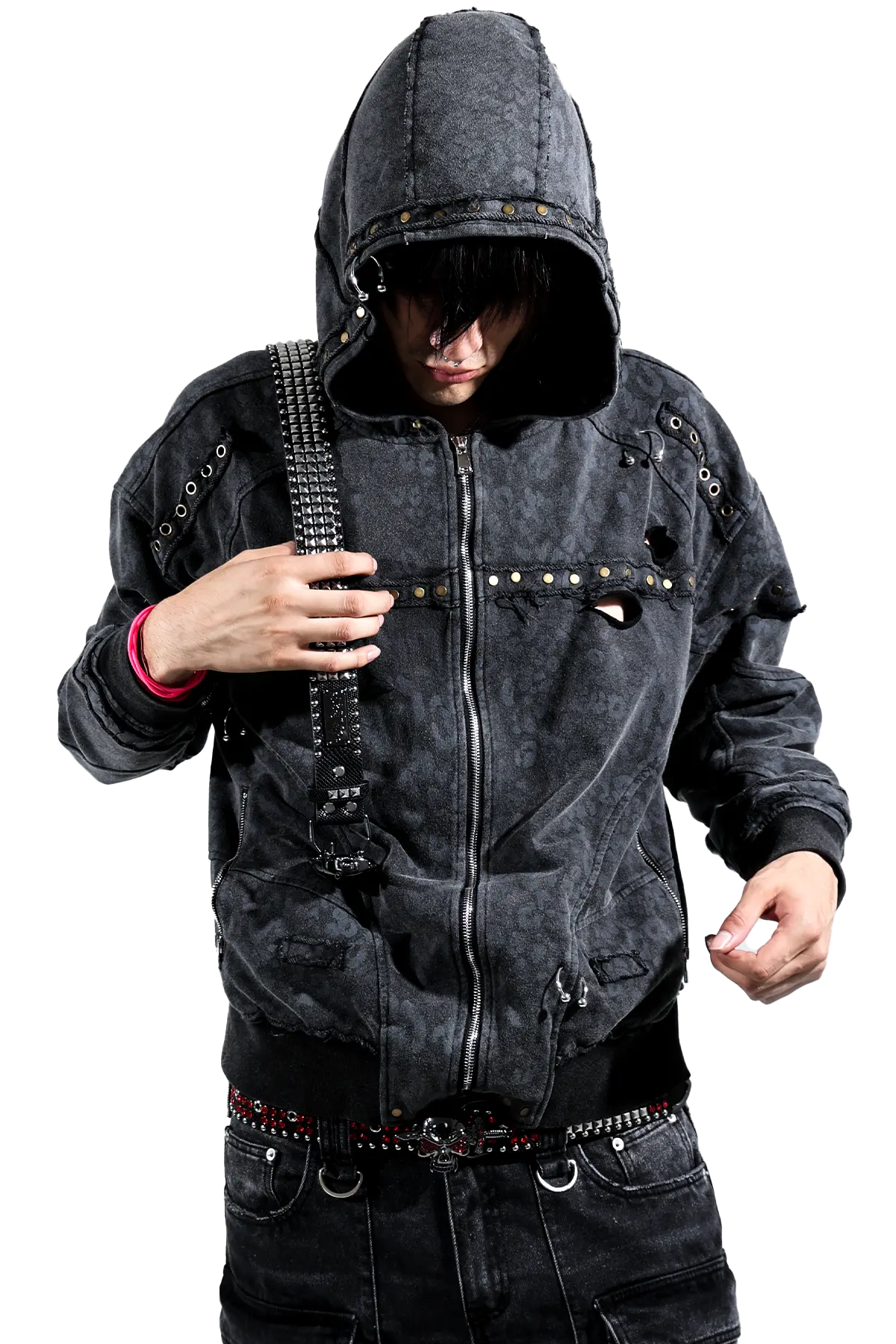 Dagger Rhinestone Belt