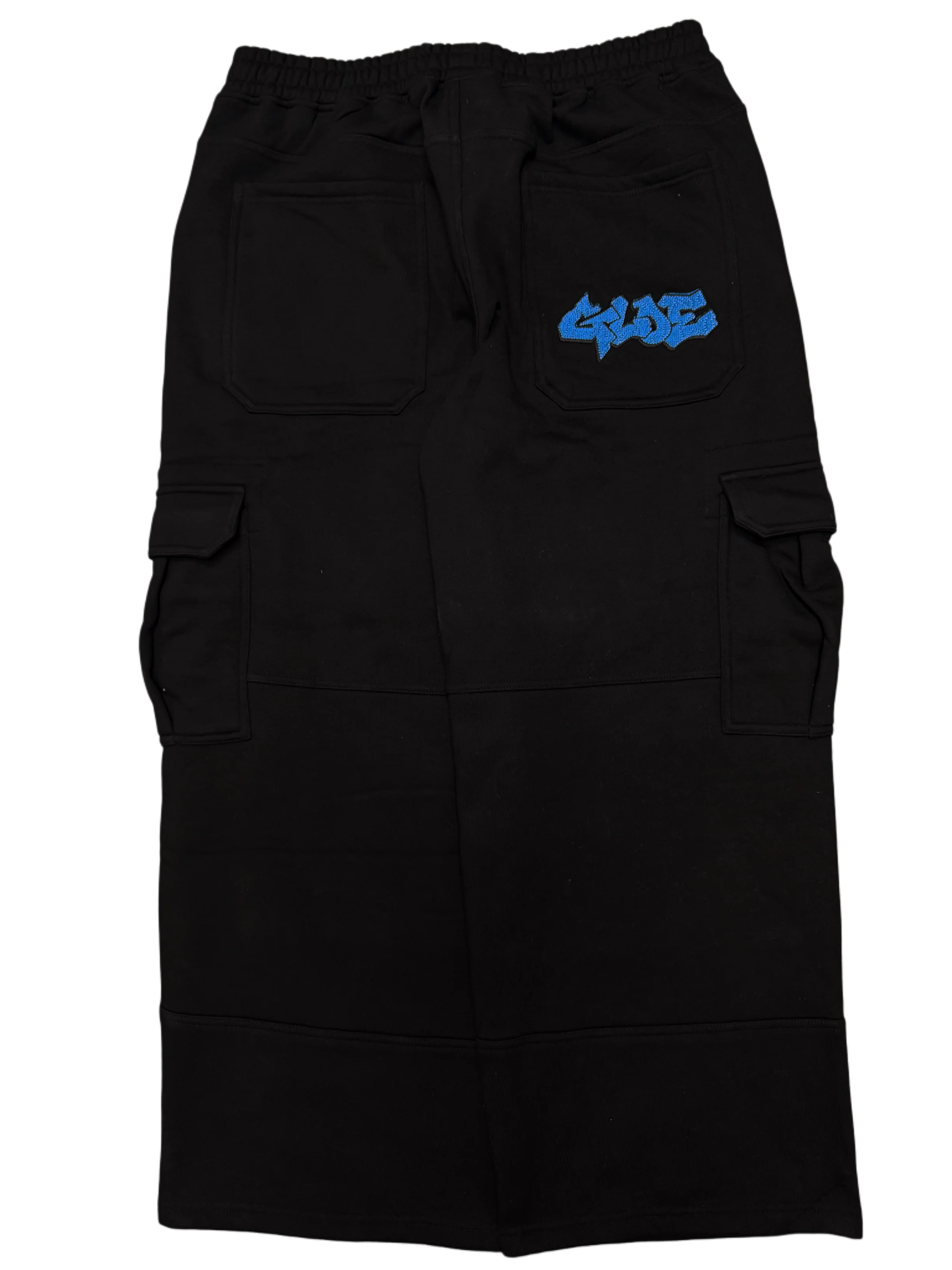 Black GLOE Baggy Cargo Sweats