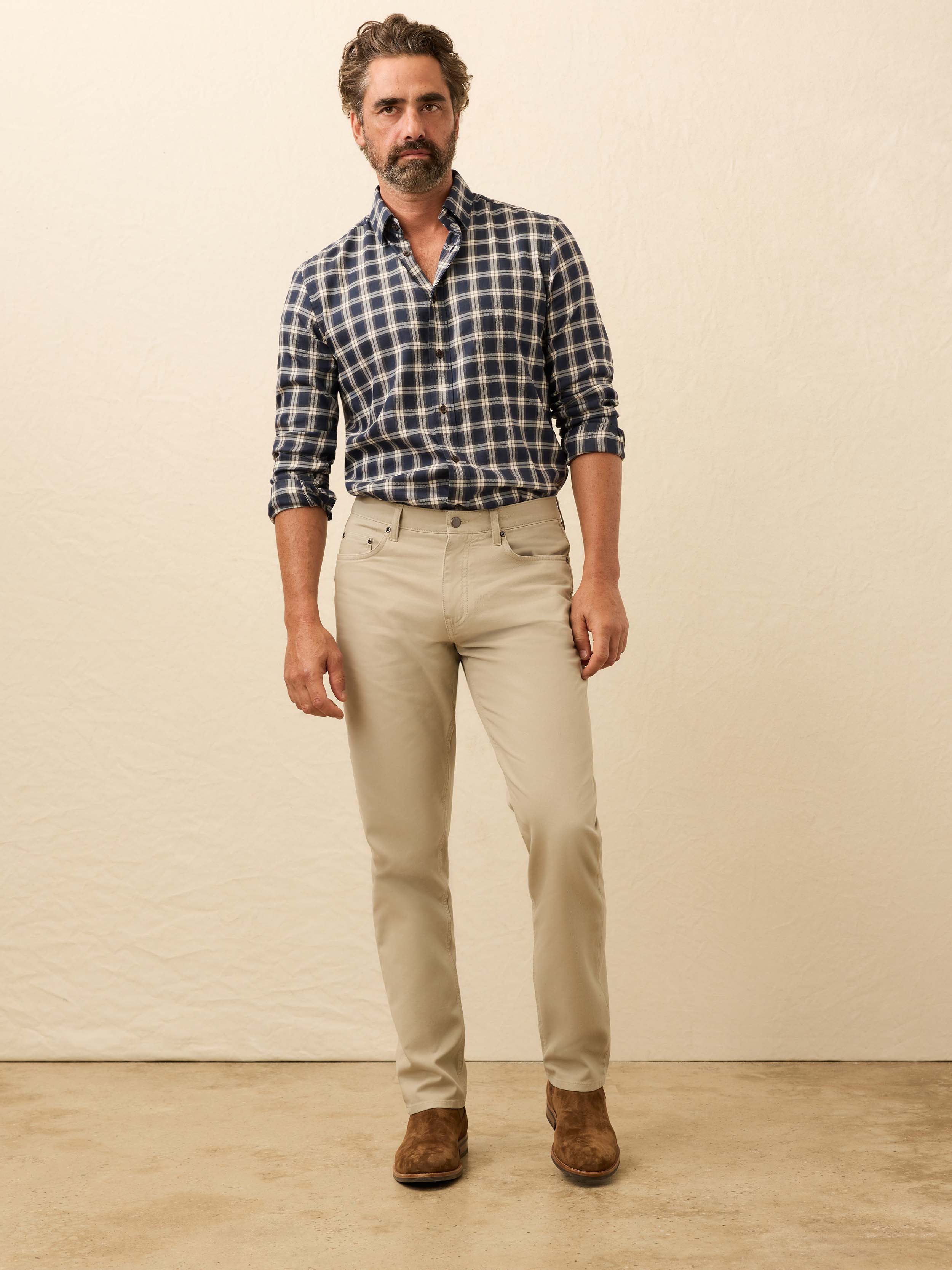 Reserve Twill 5-Pocket Pant - Rocky Cliff