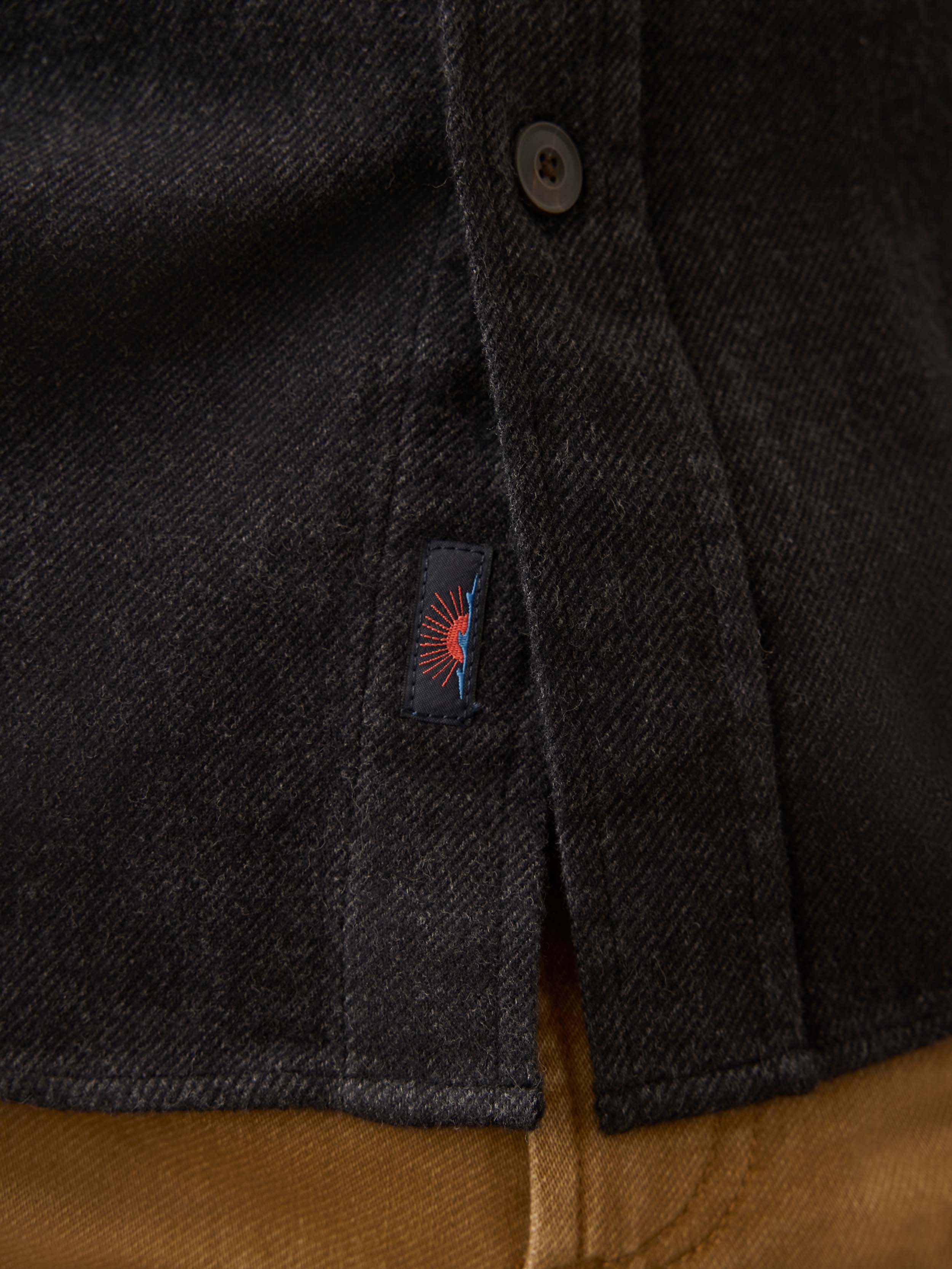 Heirloom Portuguese Flannel Shirt- Salema Storm