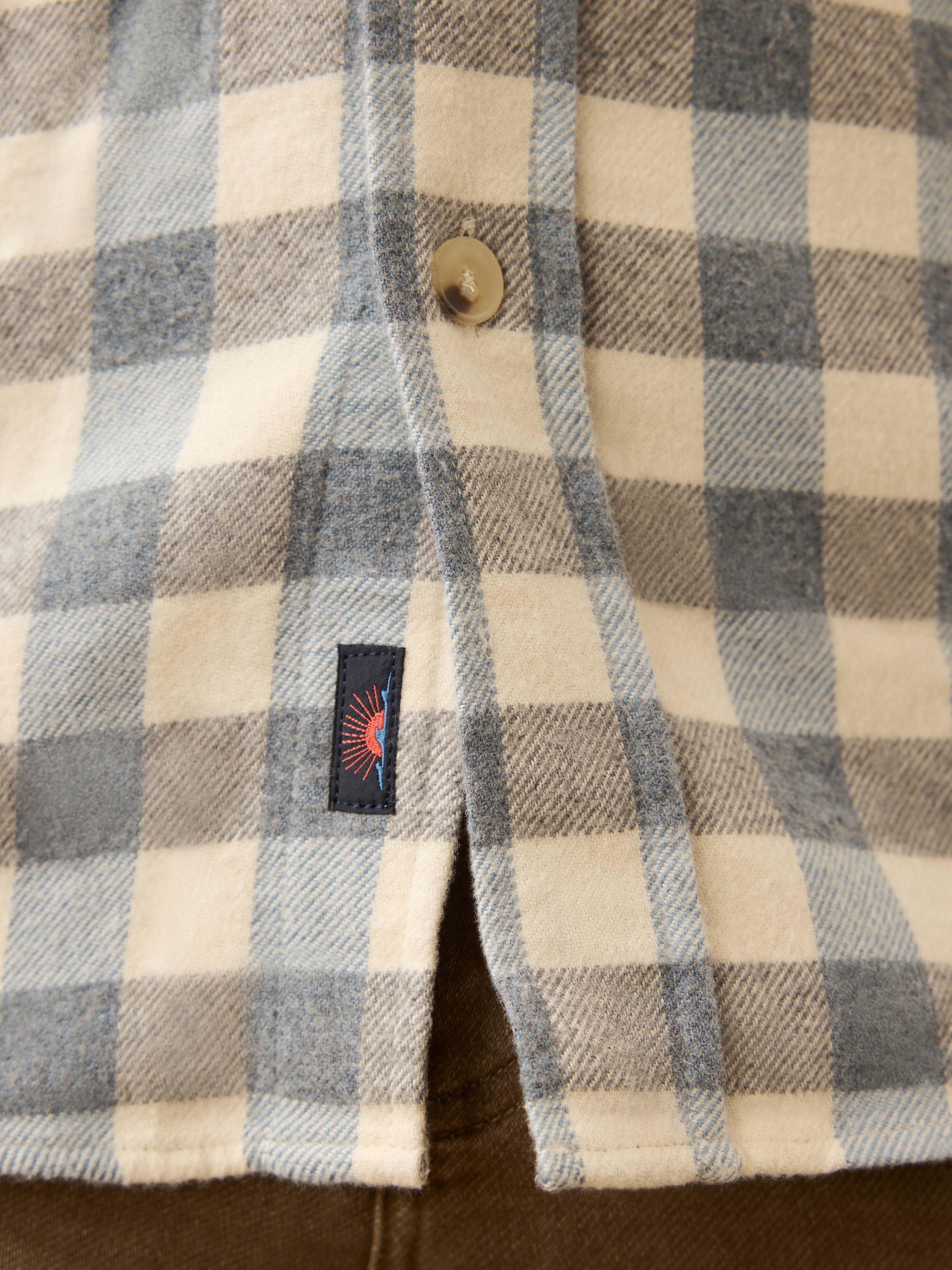Heirloom Portuguese Flannel Shirt- Samarra Beach Buffalo