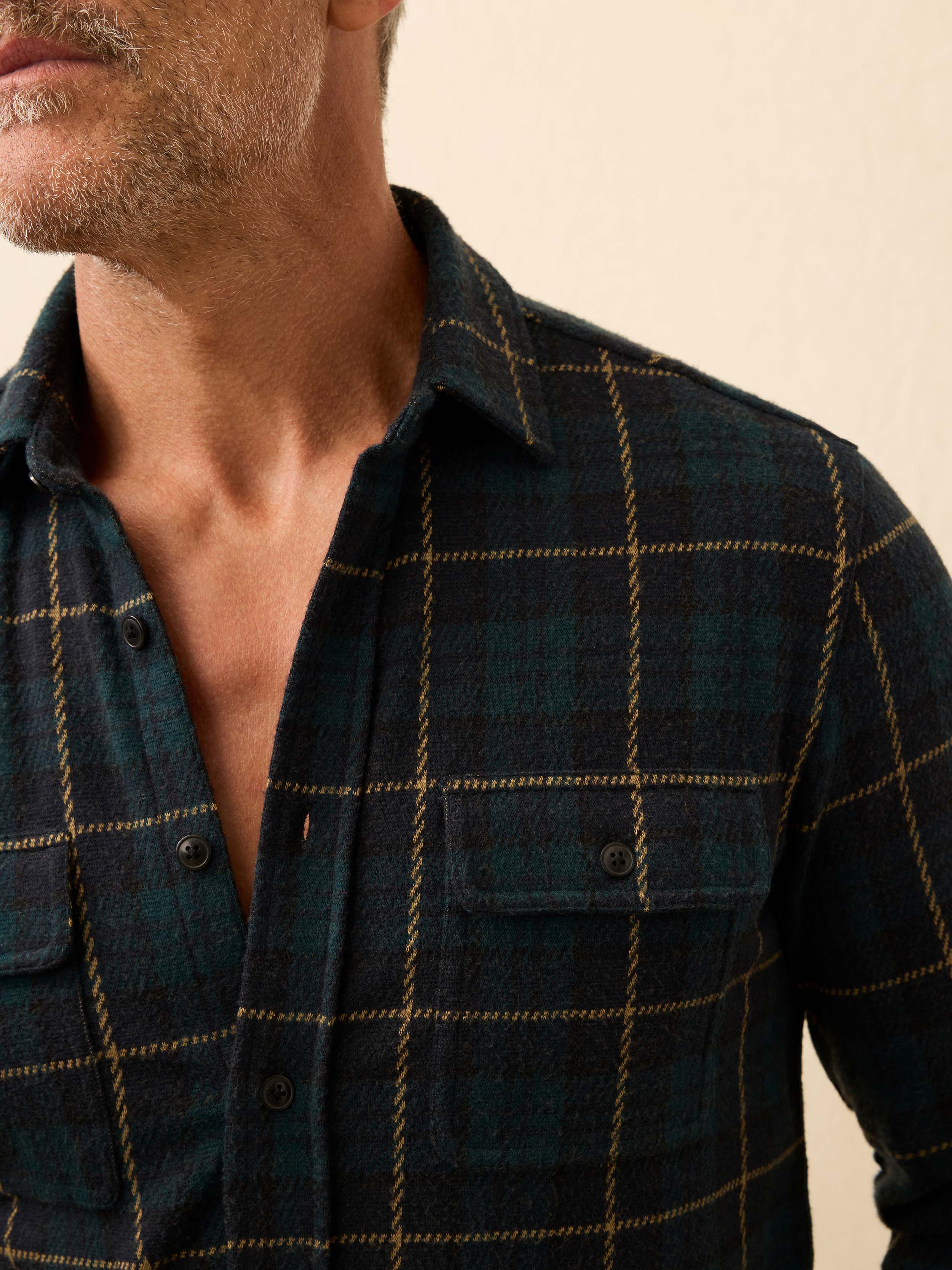 Legend Sweater Shirt - Lodge Blackwatch Plaid