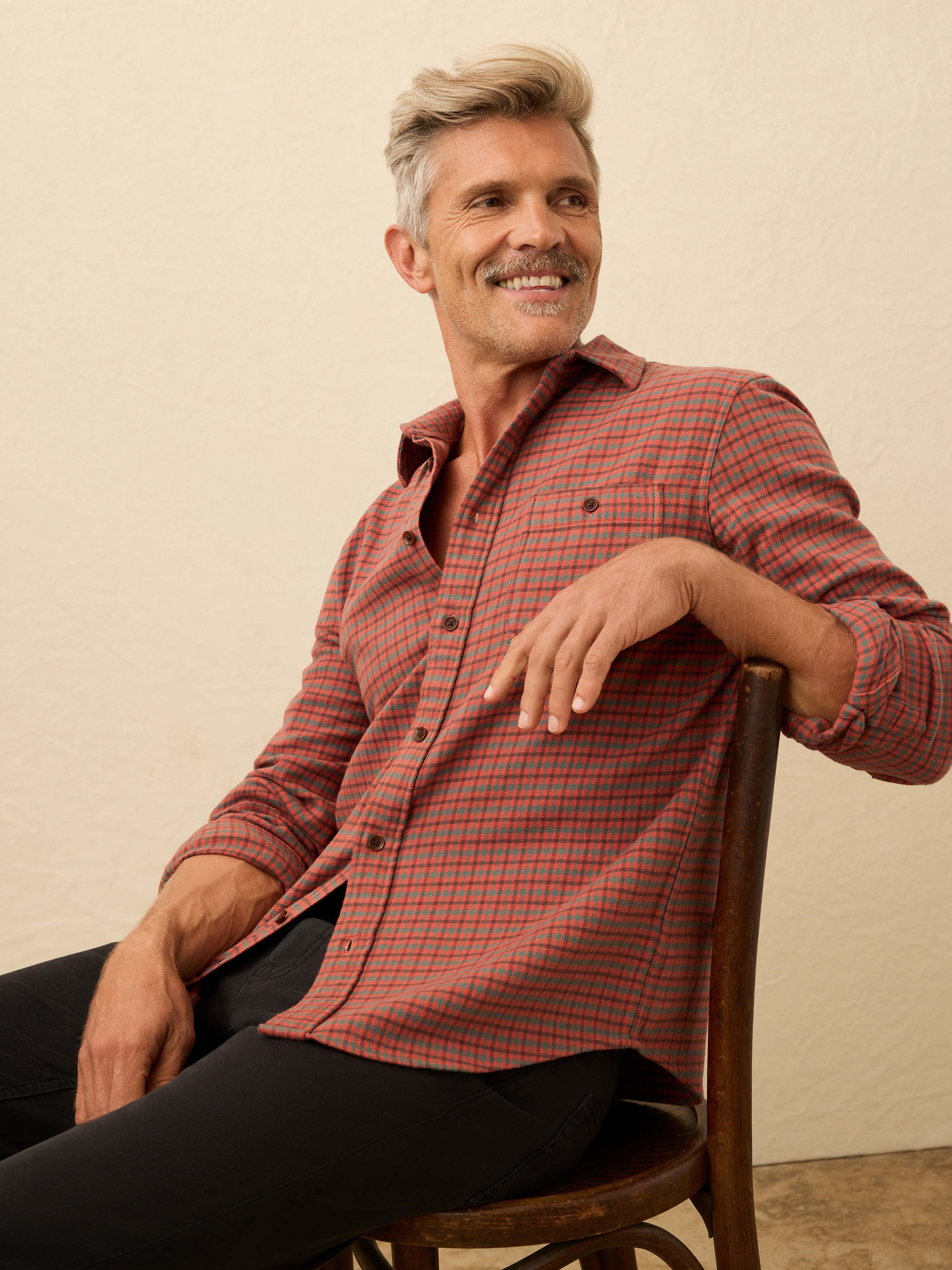 Super Brushed Flannel - Amber Hills Check