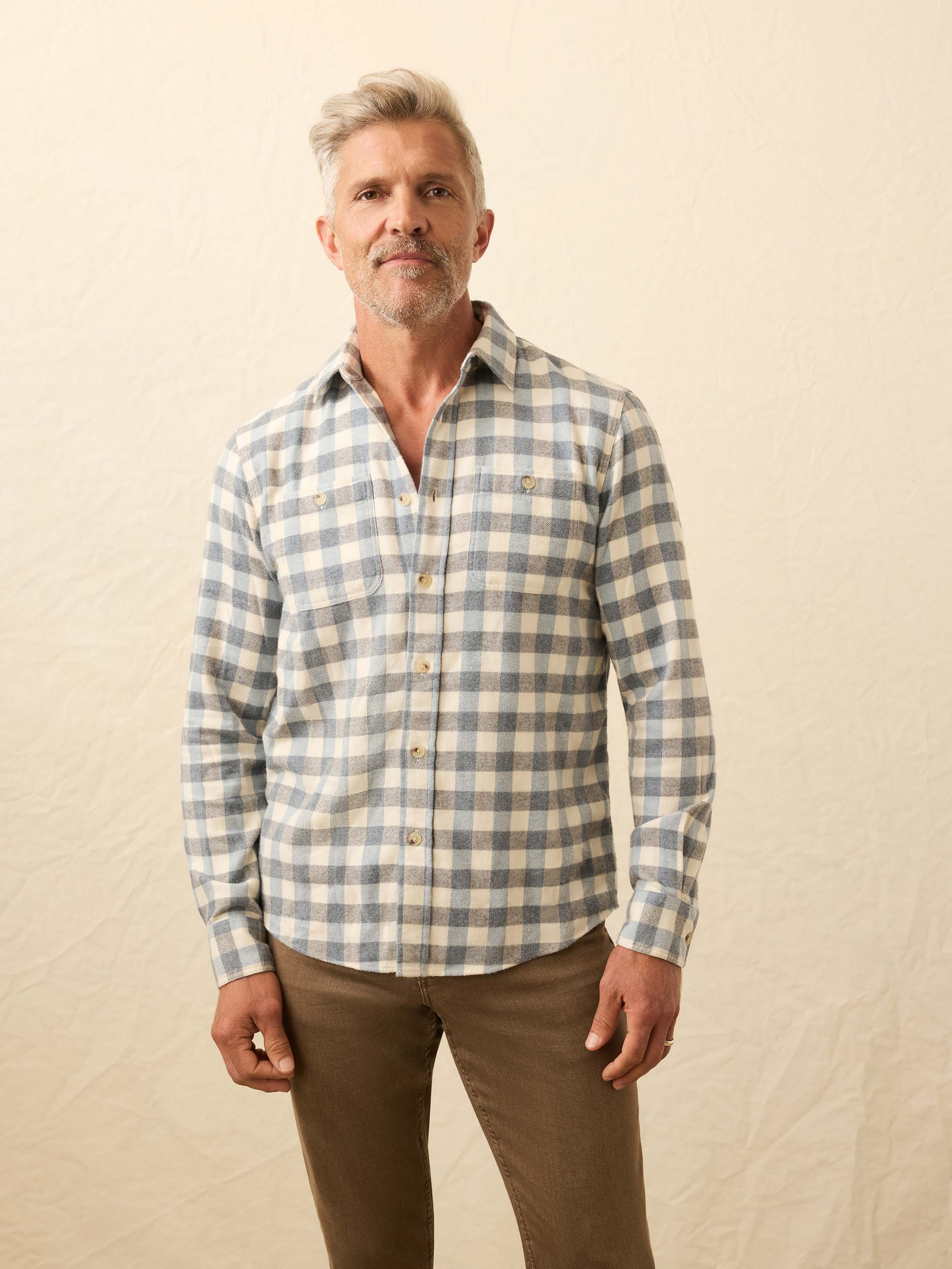 Heirloom Portuguese Flannel Shirt- Samarra Beach Buffalo