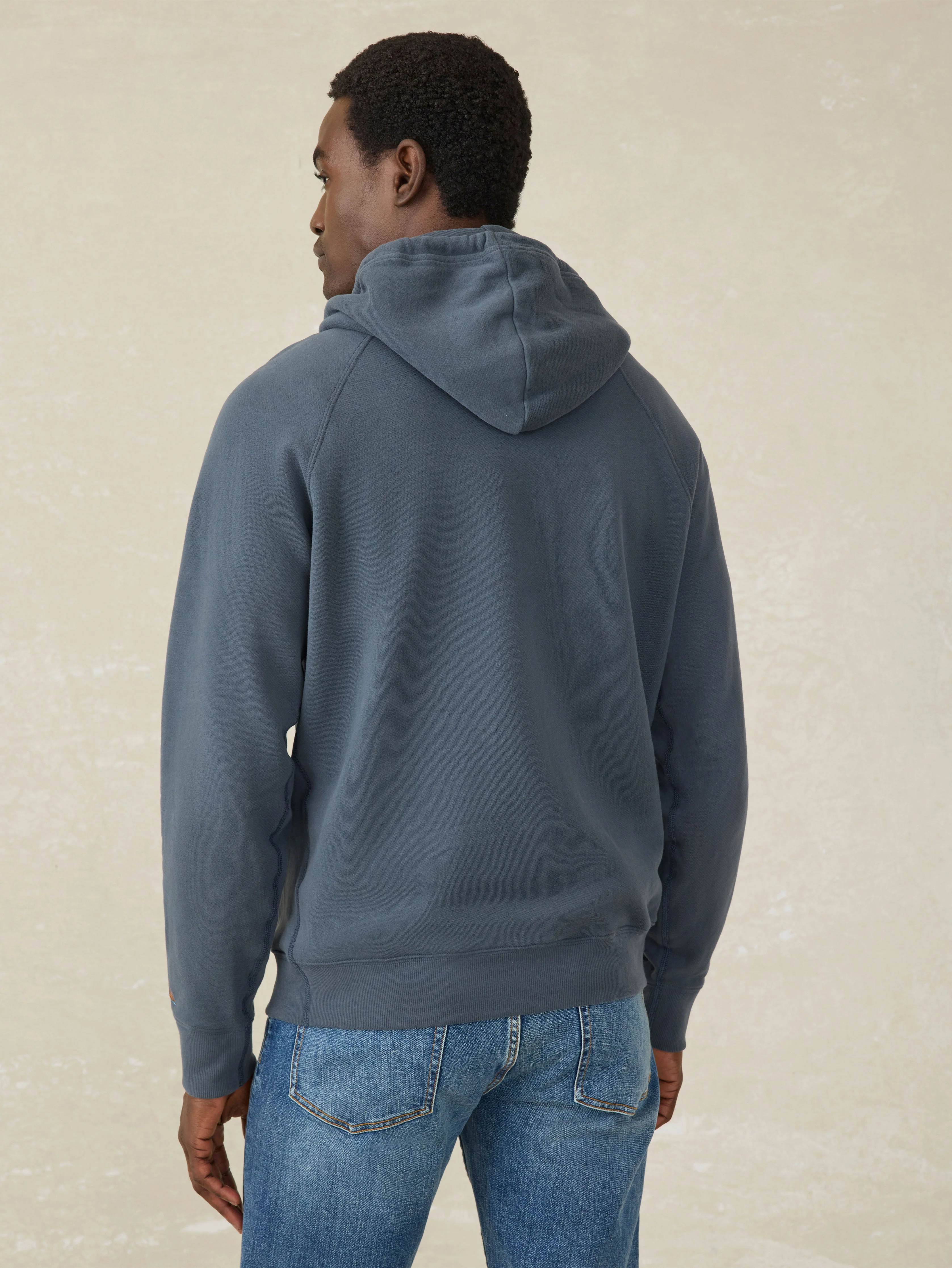 High Standard Fleece Hoodie - Blue Nights