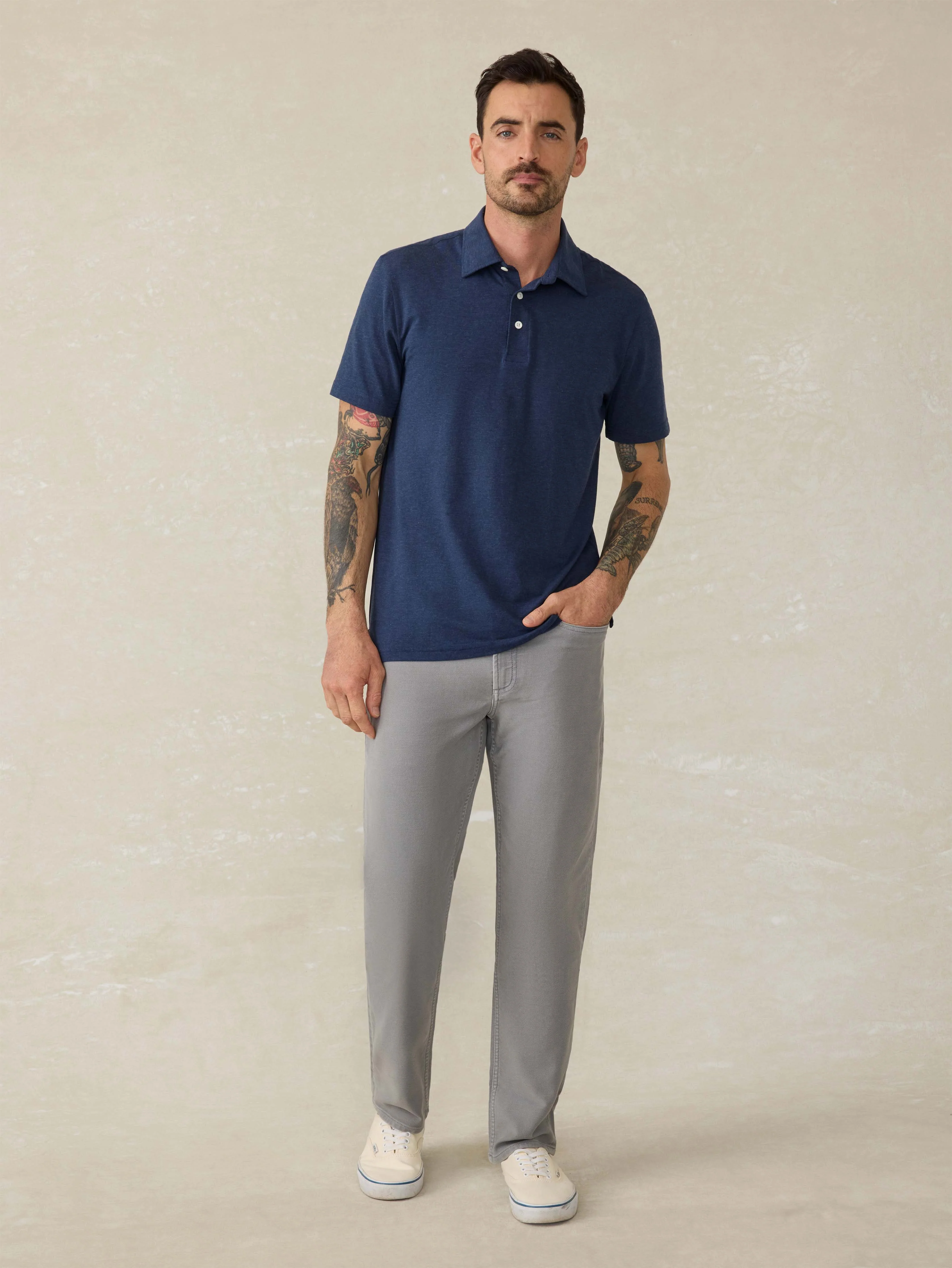 Short-Sleeve Movement™ Polo Shirt - Great Falls Heather