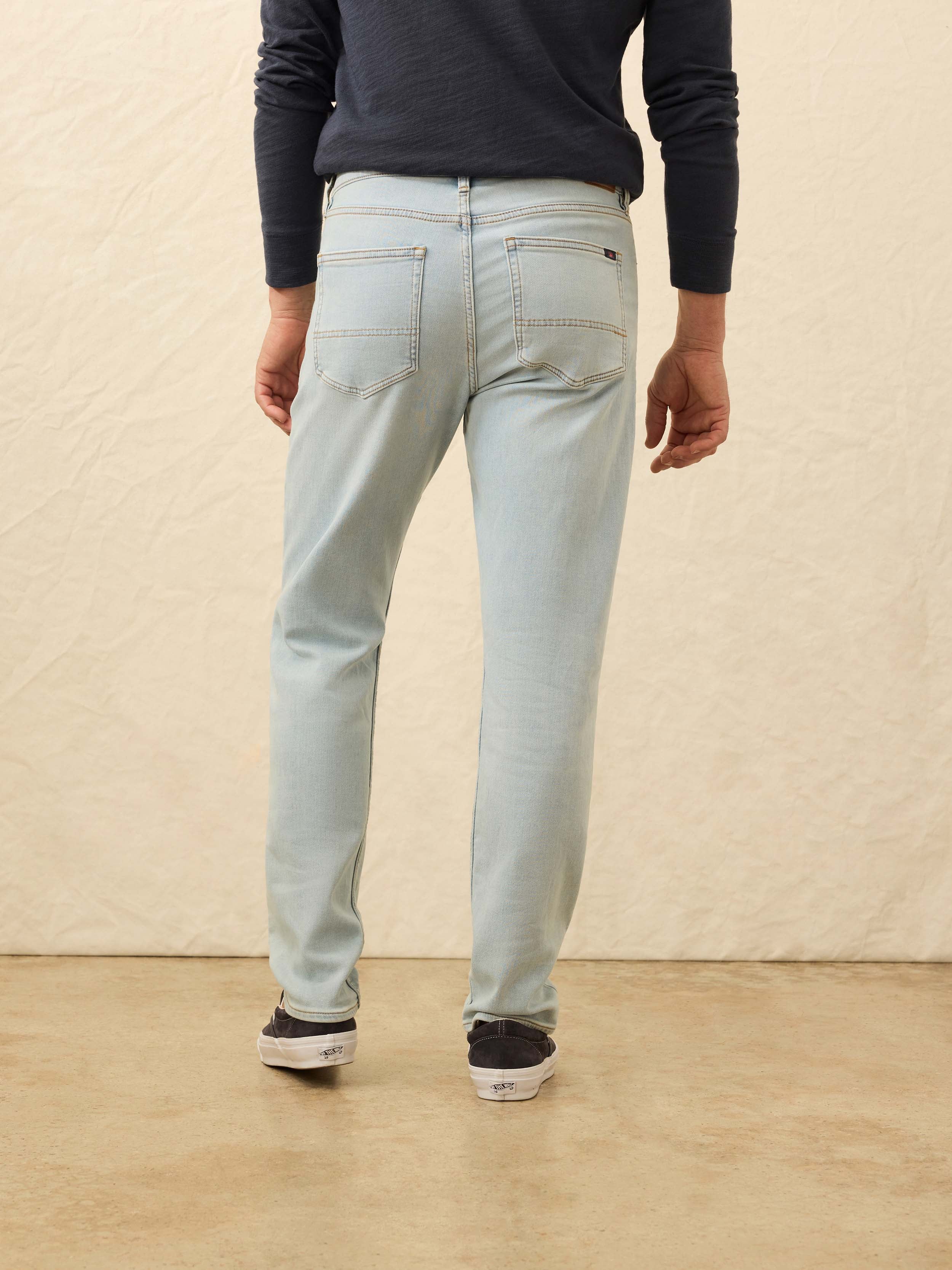 Stretch Terry Indigo 5 Pocket - Riverbend Wash