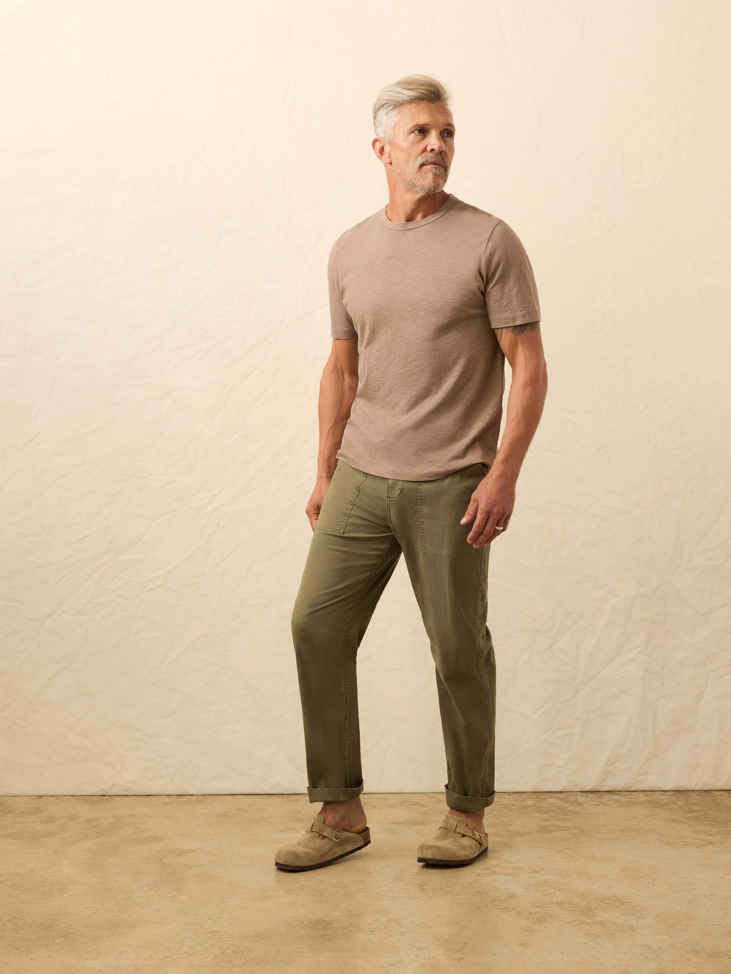 Sunwashed Regenerative Tee - Walnut Branch