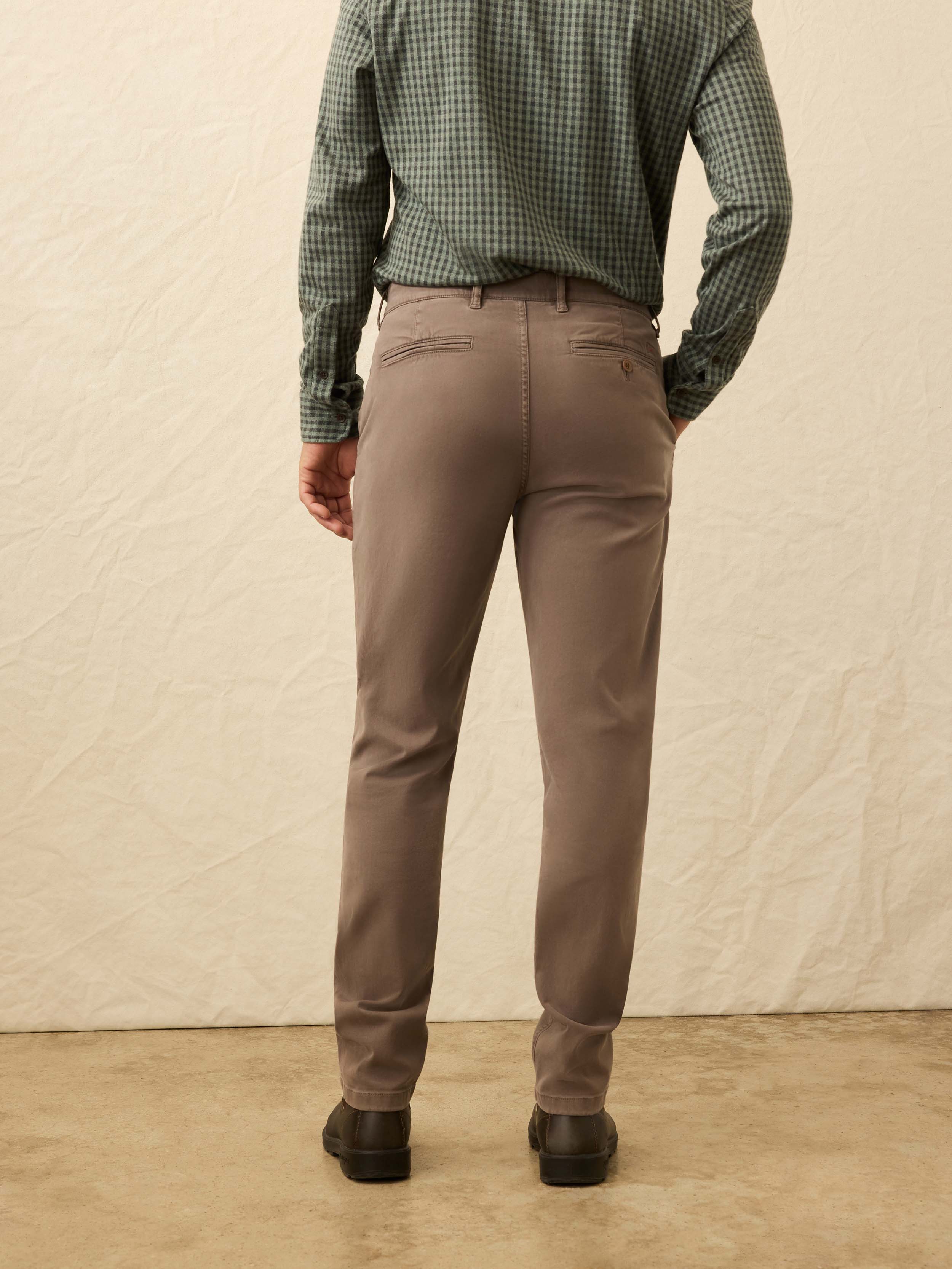 Coastline Stretch Chino - Alpine Brown