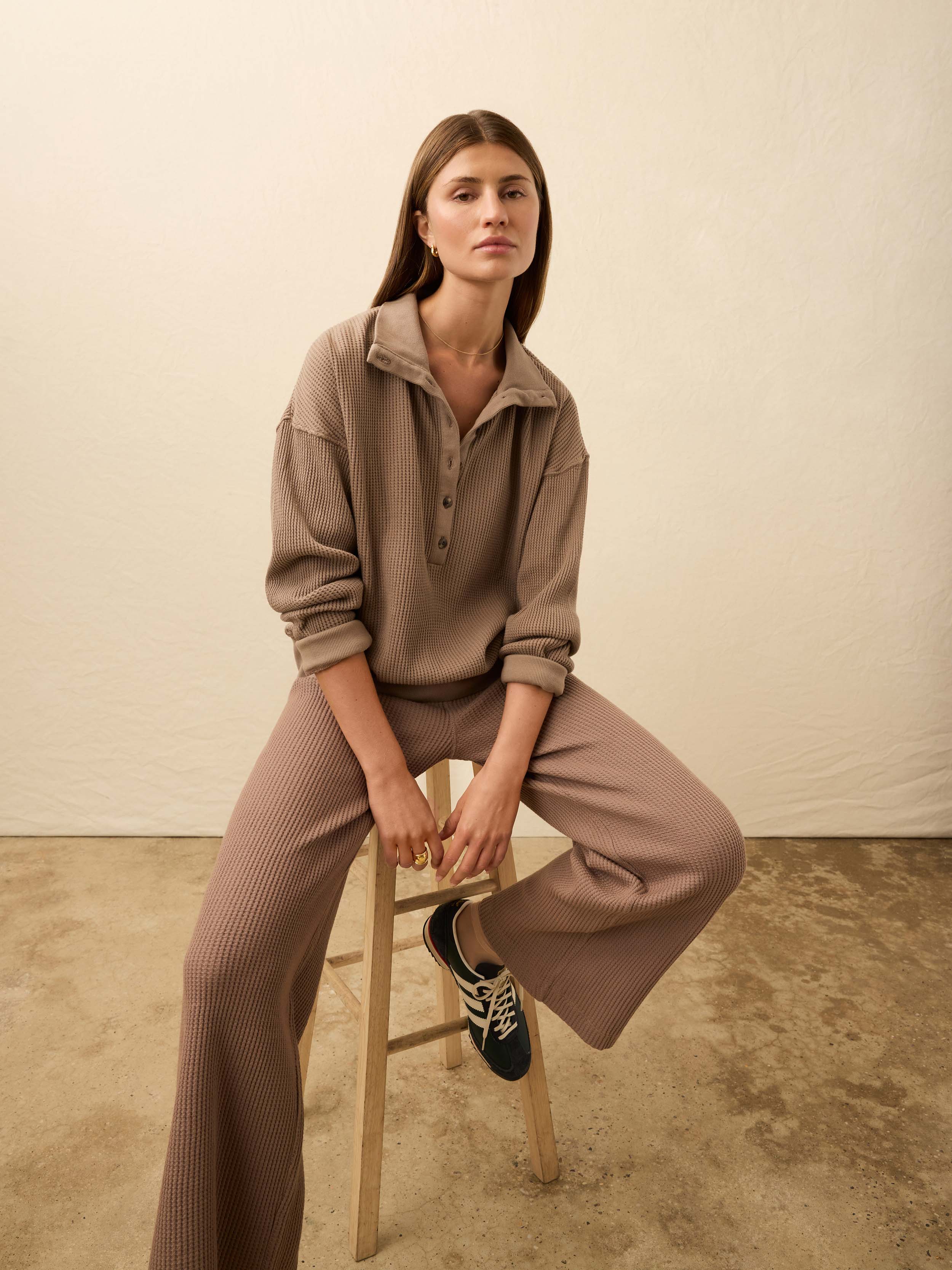 Après Waffle Henley - Wood Smoke