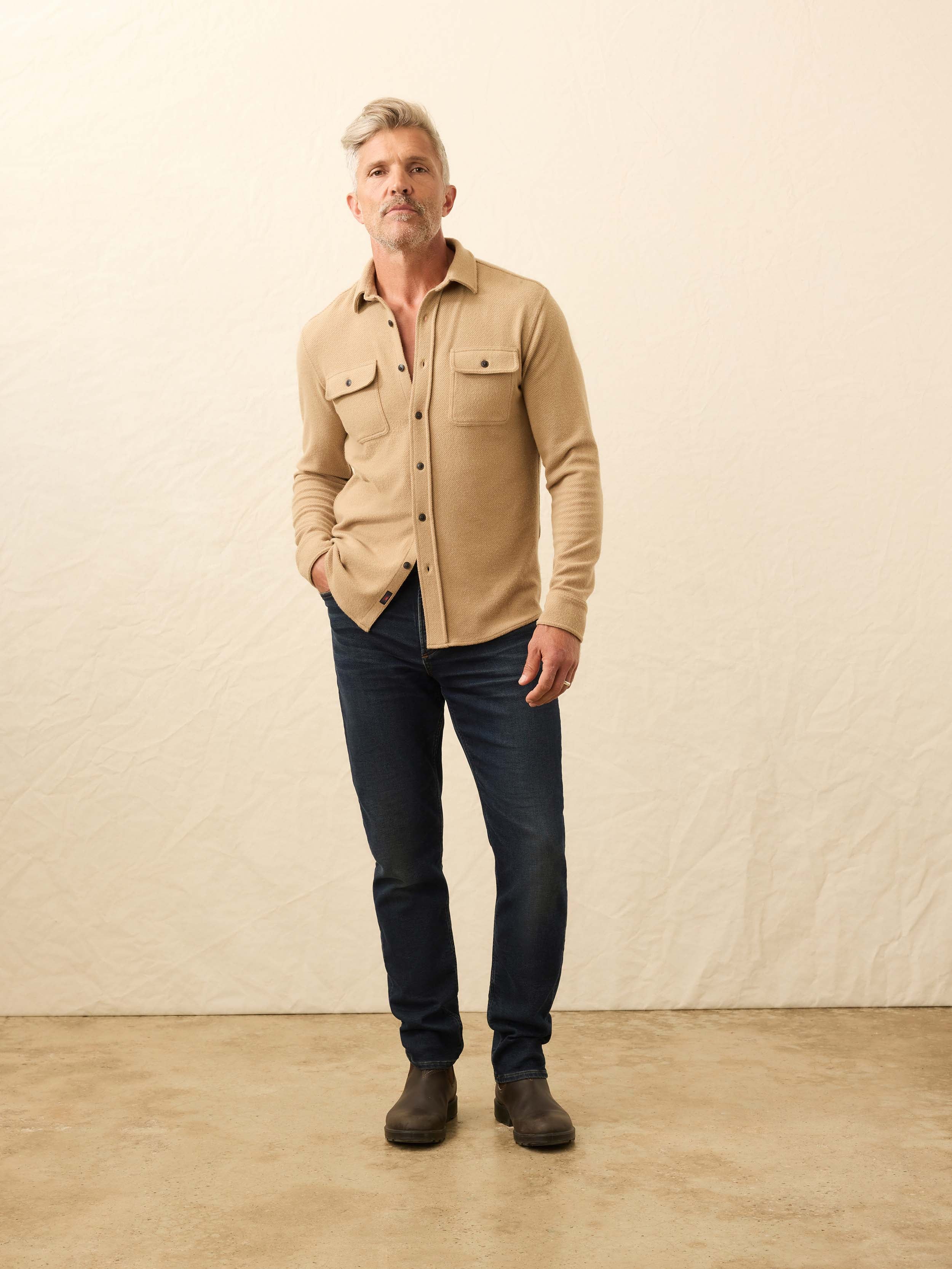 Legend™ Sweater Shirt - Sandbar Coast Twill