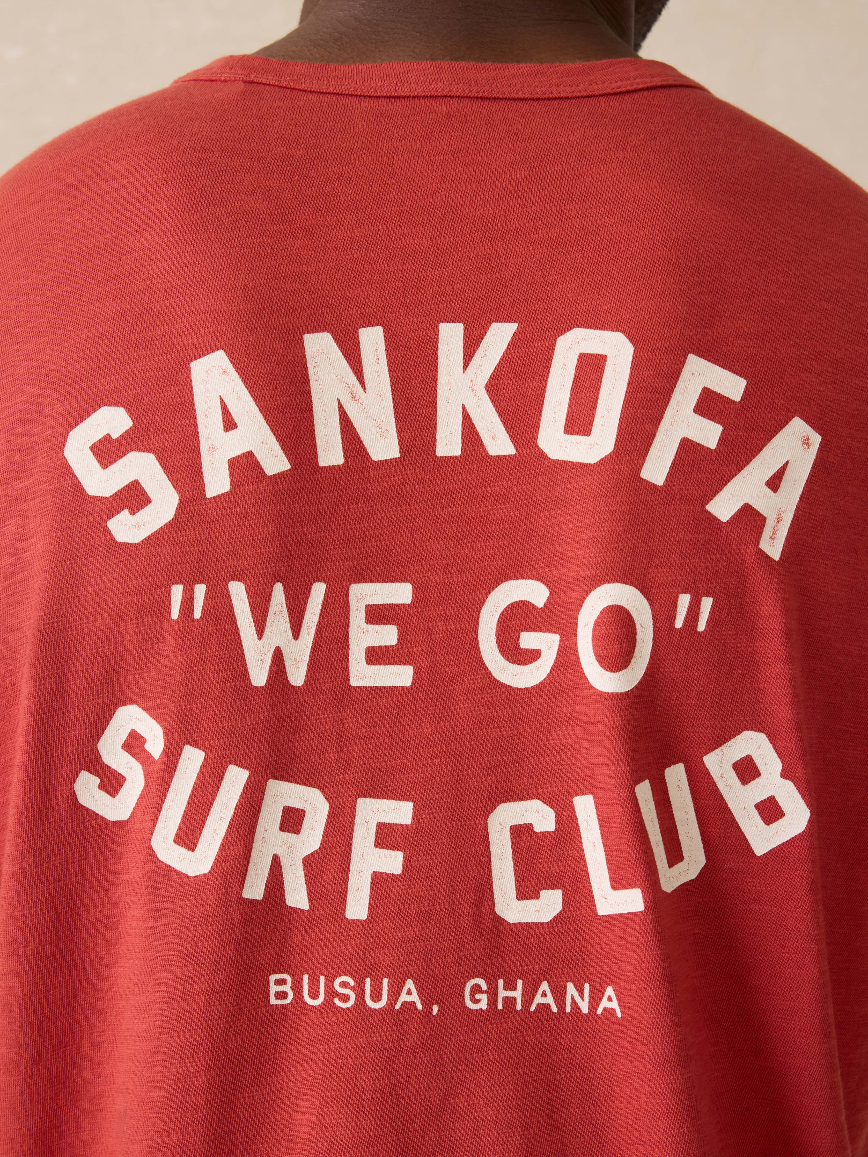 Surf Ghana Short Sleeve Logo Graphic Tee - Cavern Clay