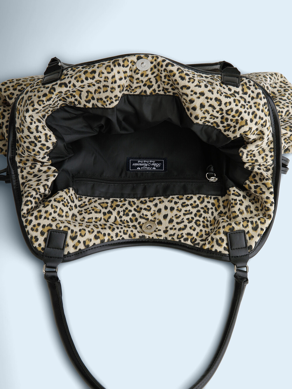 Leopard Dimsum Bag Beige