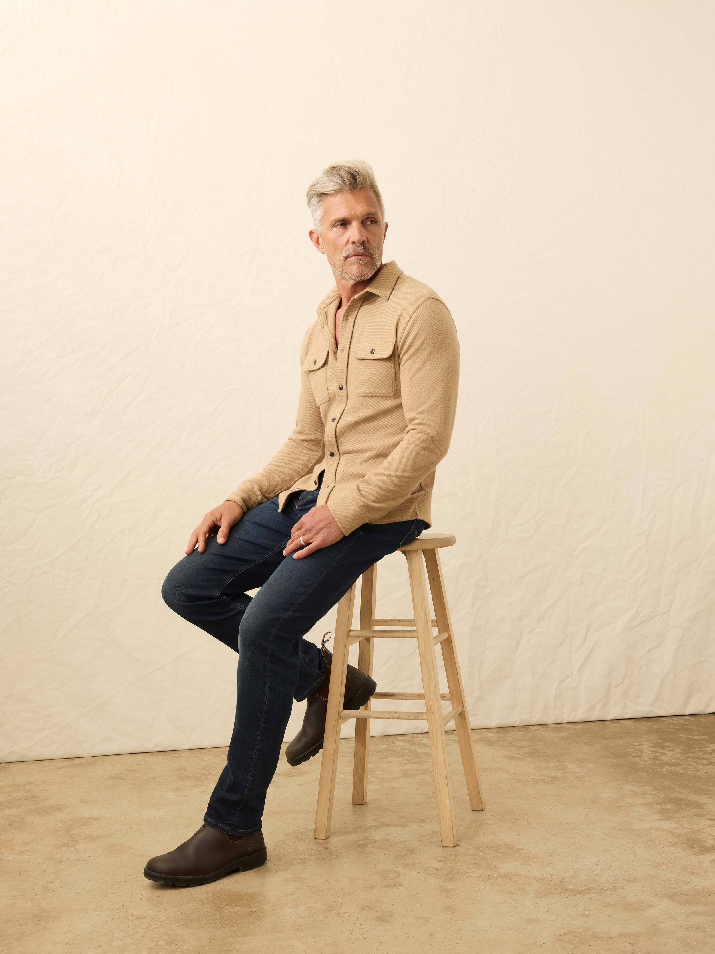 Legend™ Sweater Shirt - Sandbar Coast Twill