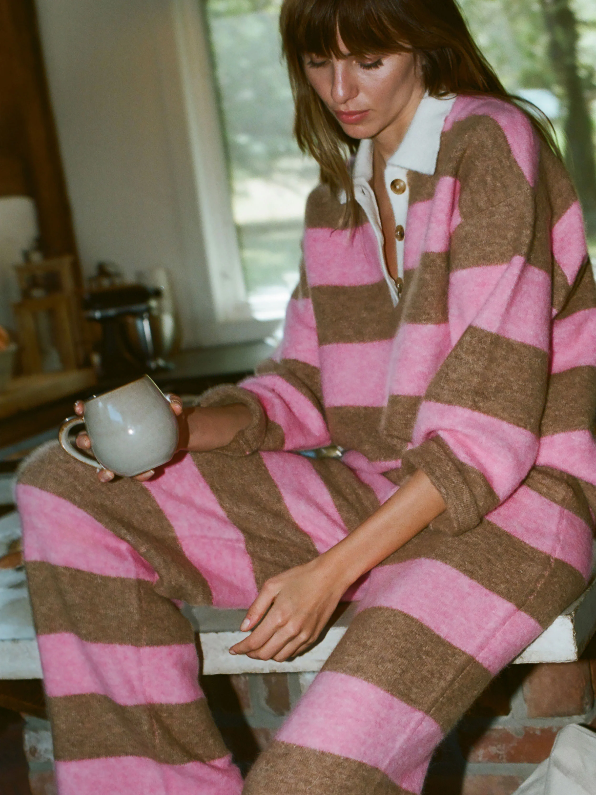 Apres Alpaca Pant - Pink Spritz