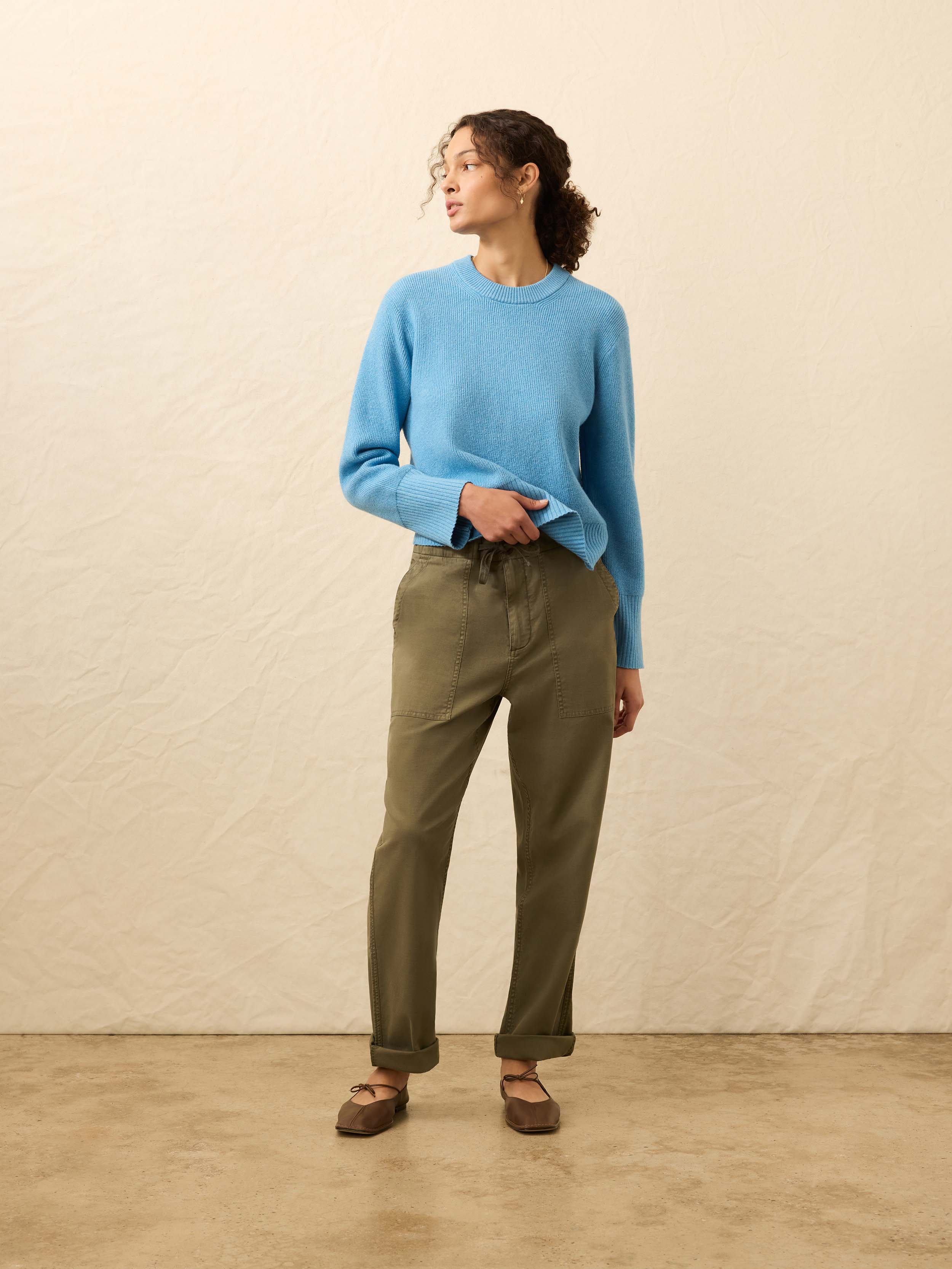 Jackson Crewneck Sweater - Iceland Blue