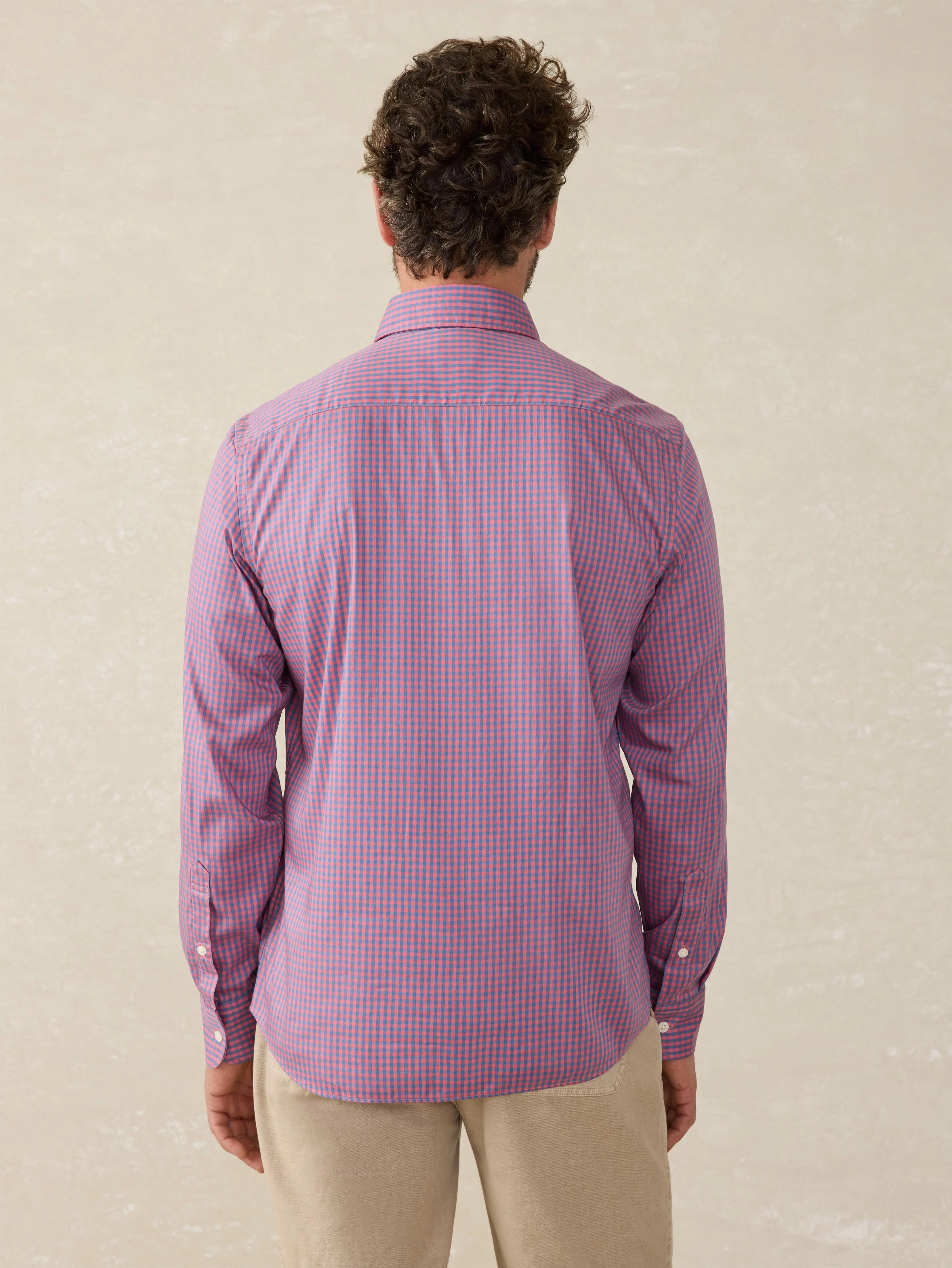 Movement™ Shirt (Tall) - Blue Rose Gingham