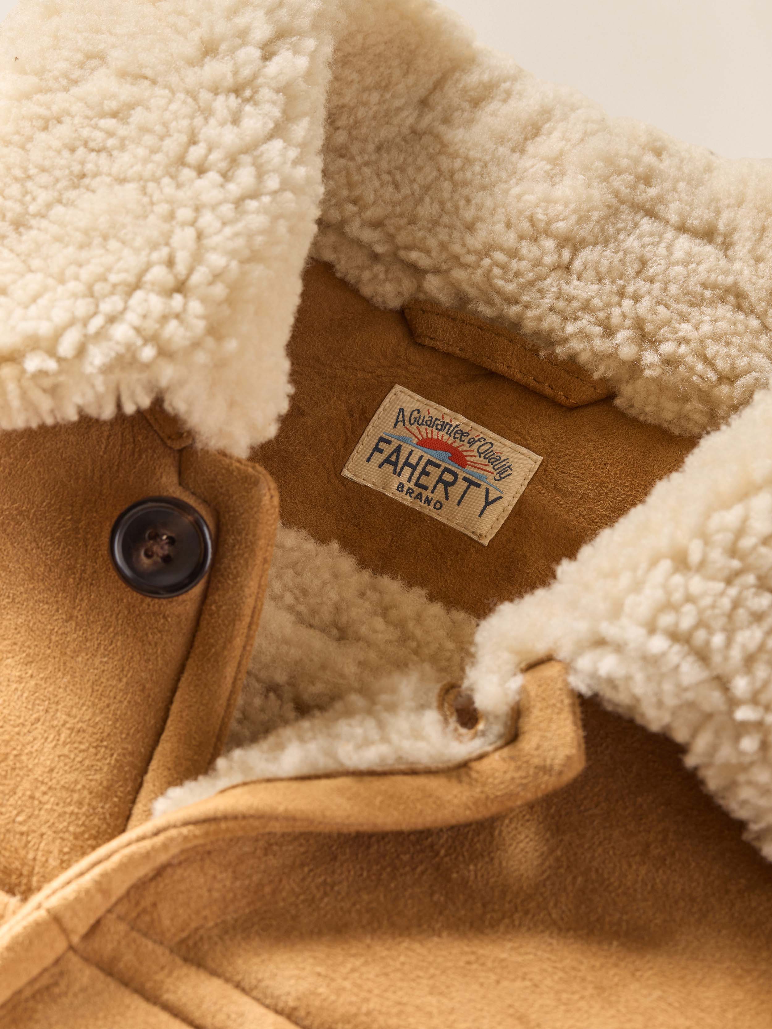 Shearling Coat - Eagle River Brown