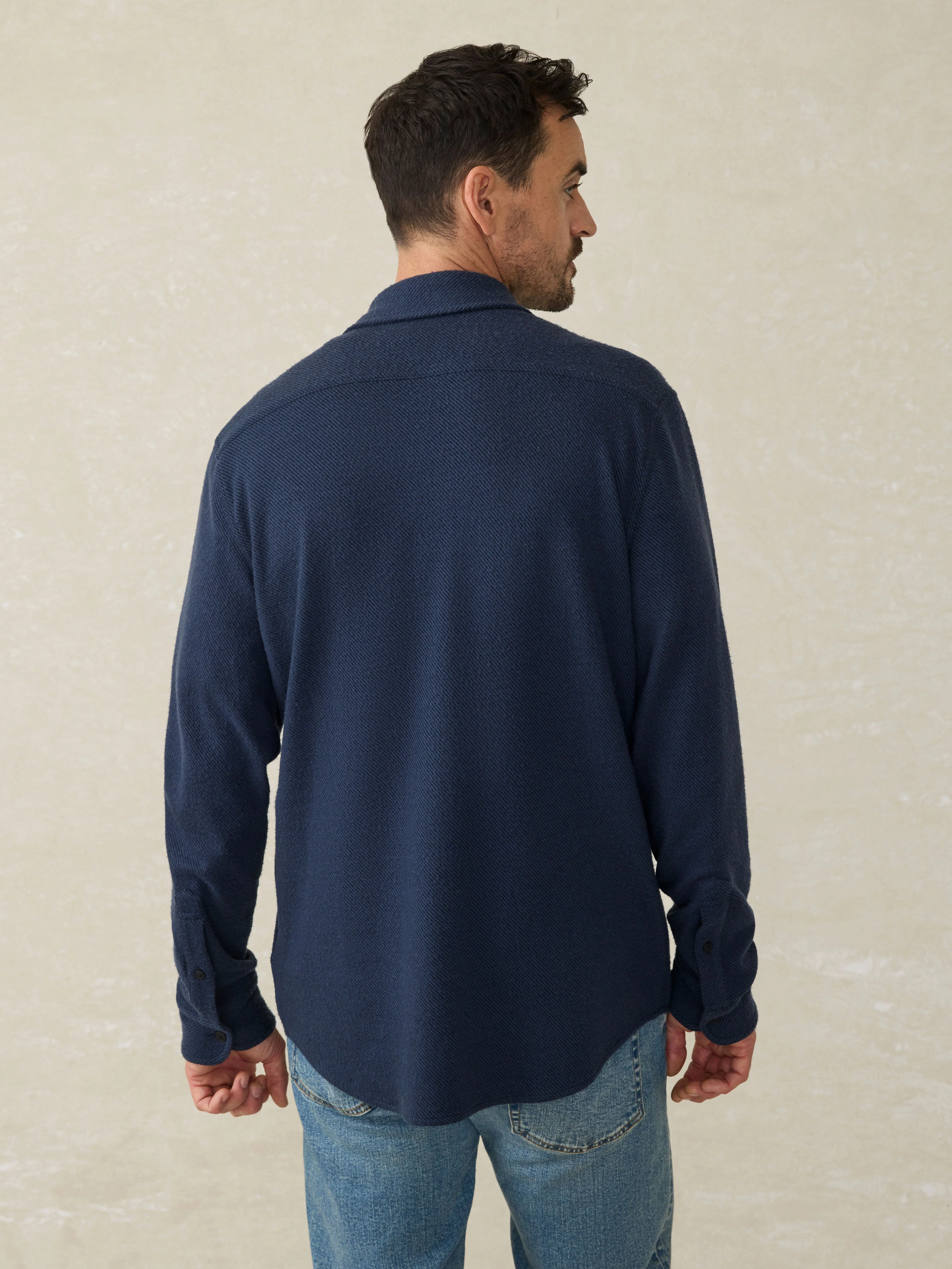Legend™ Sweater Shirt - Brighton Navy Twill
