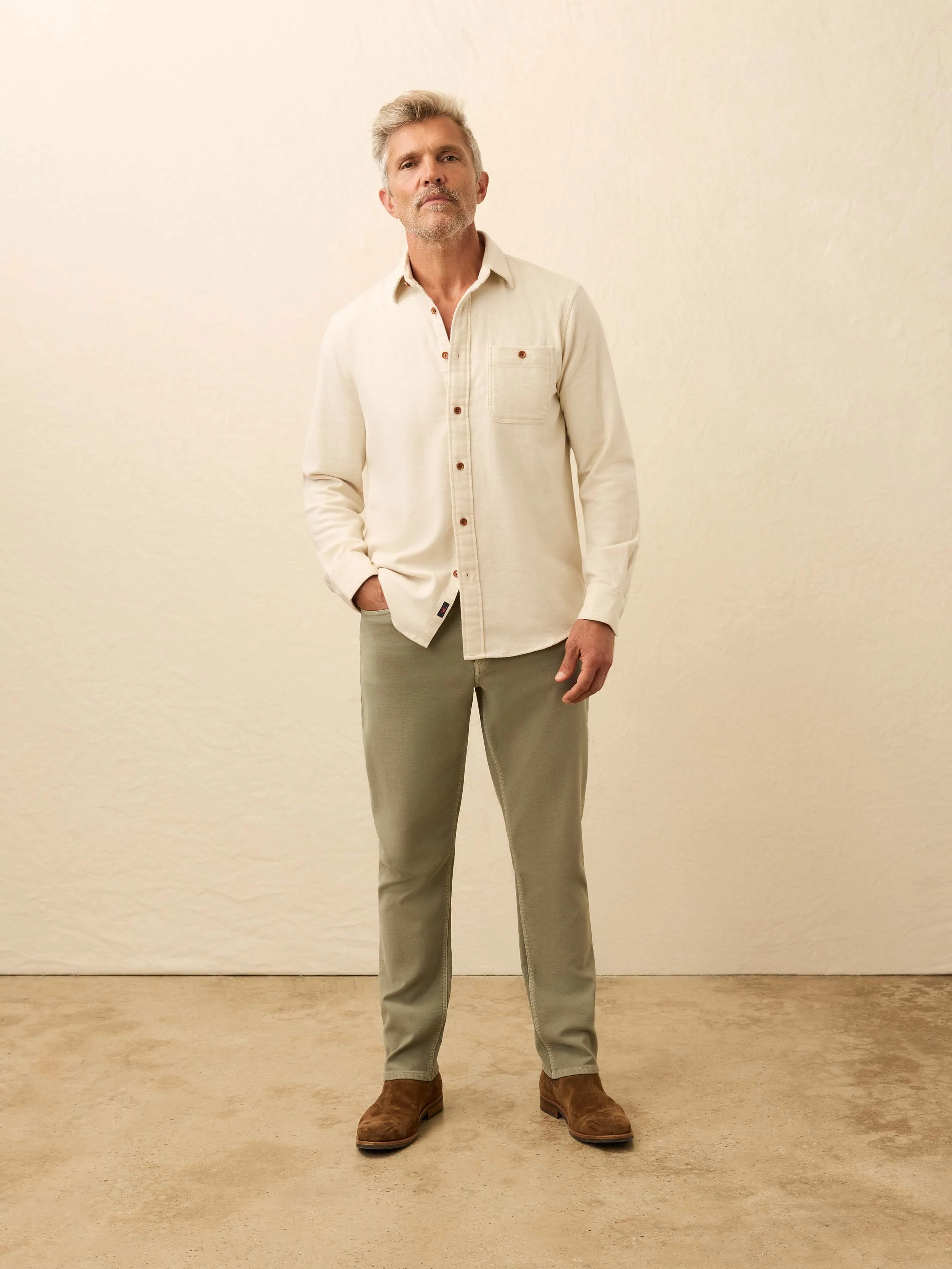 Super Brushed Flannel - Snow Coast