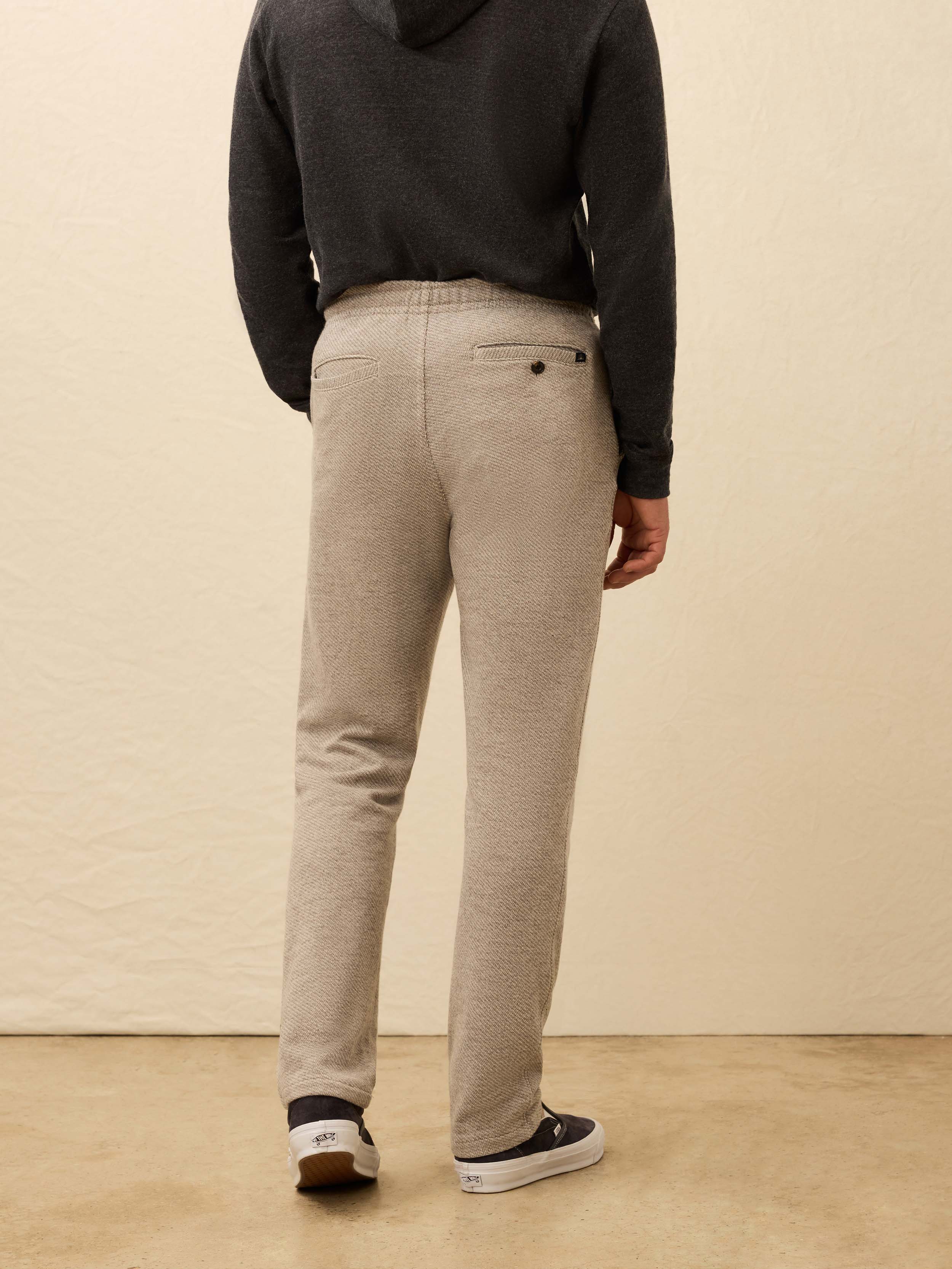 Inlet Jogger Pant - Ivory Hill Melange