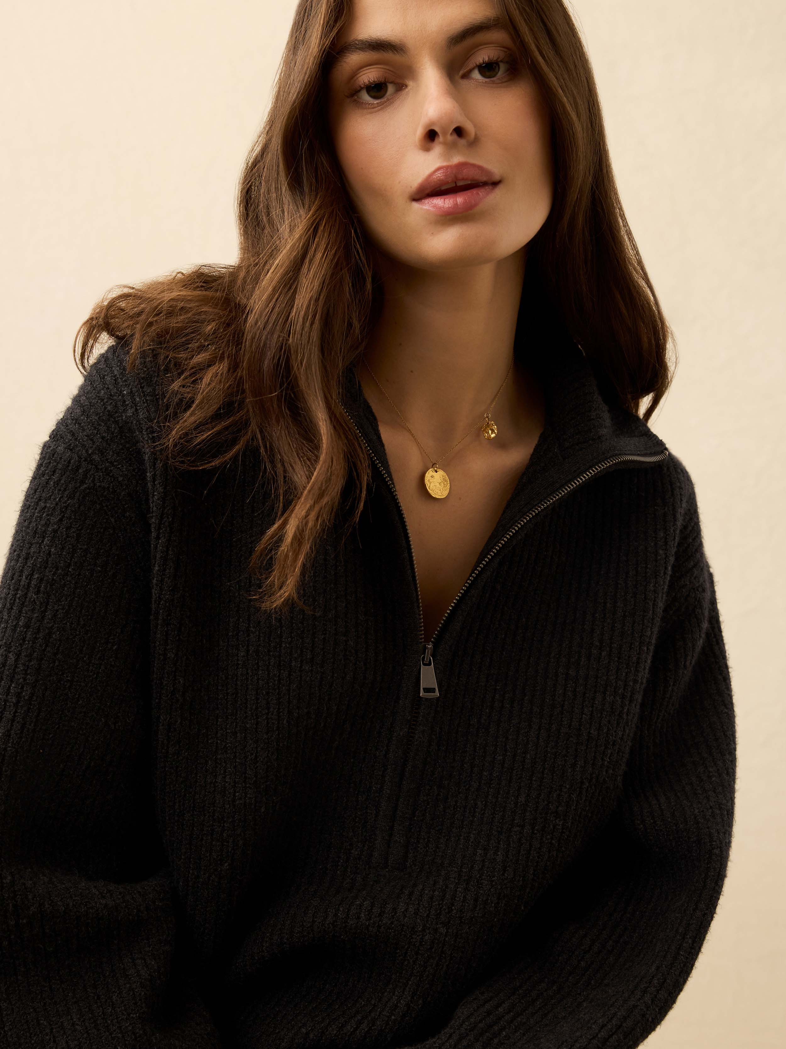 Jackson Quarter Zip - Charcoal Heather