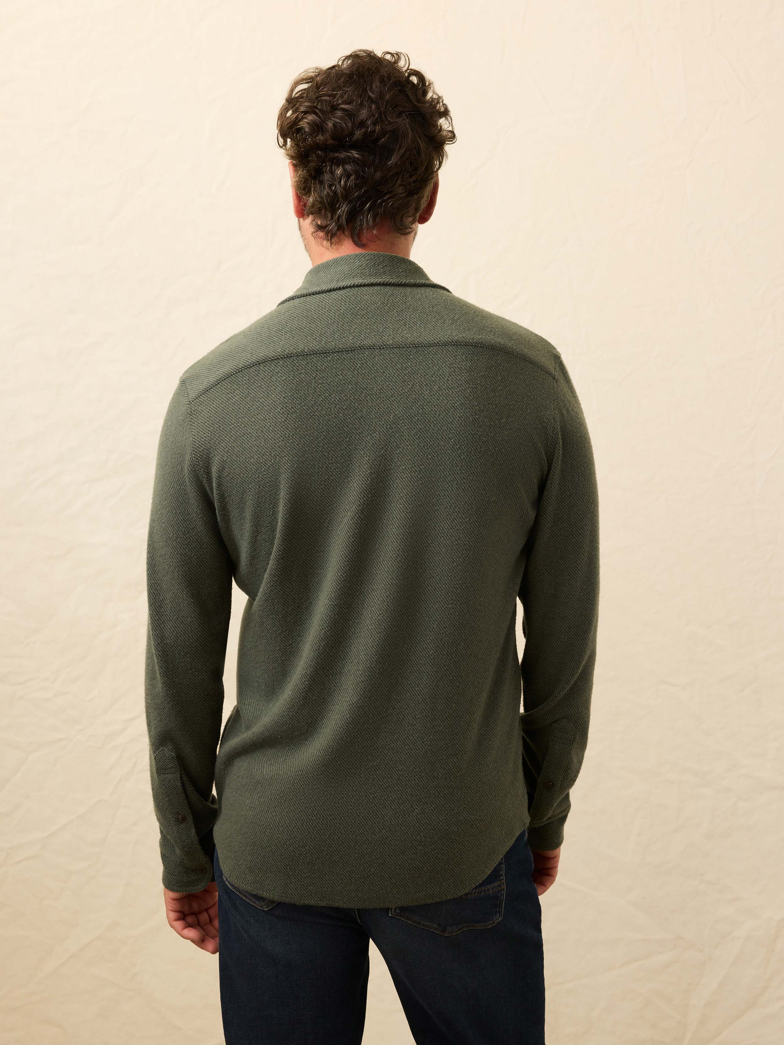 Legend™ Sweater Shirt - Fall Evergreen Twill