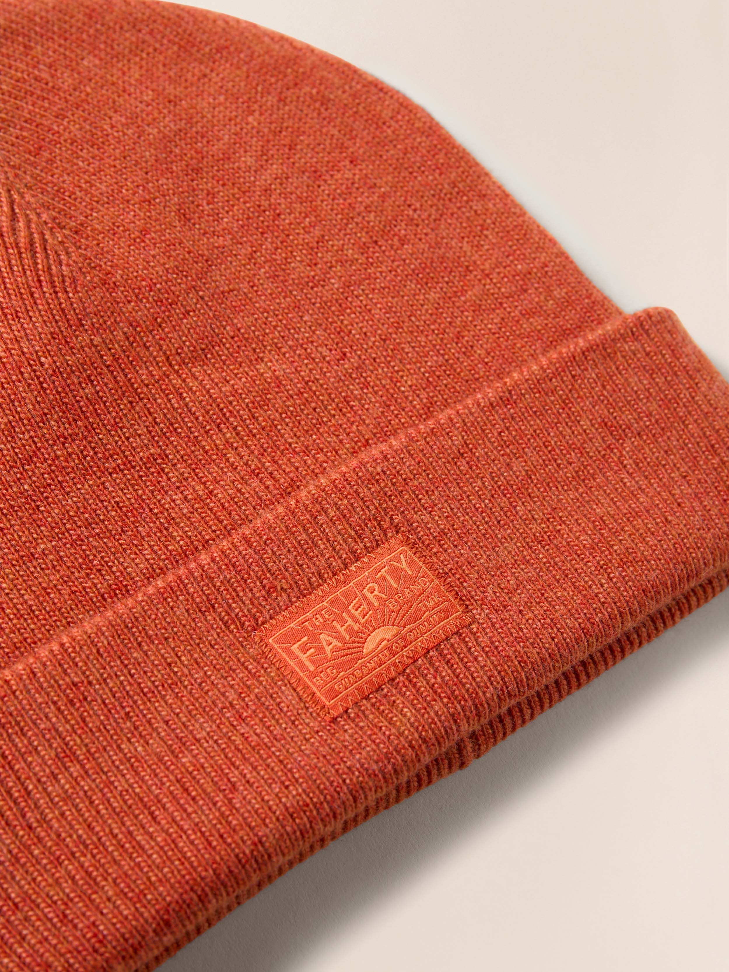 Faherty Essential Beanie - Bruschetta