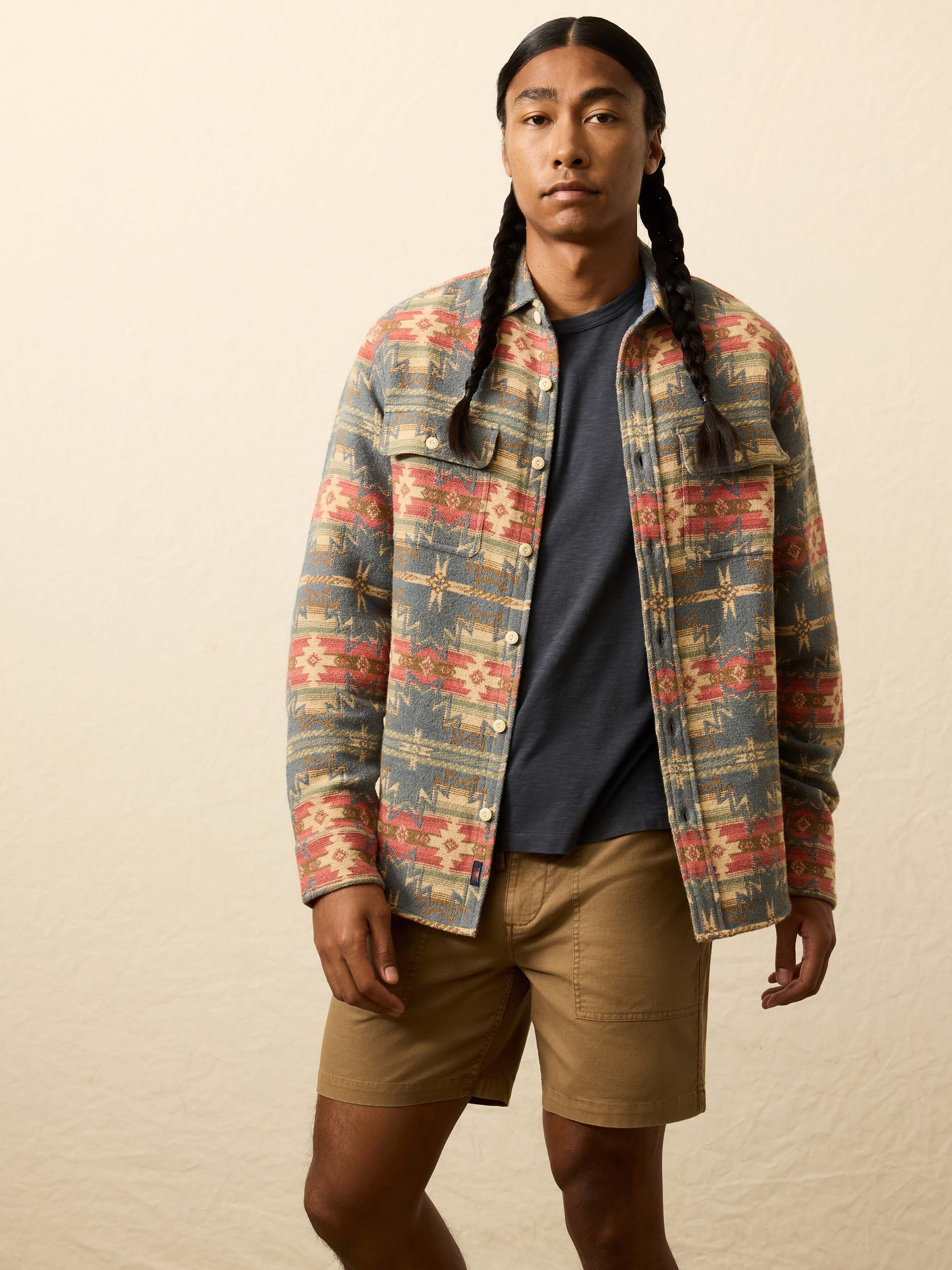 Doug Good Feather Canyon Overshirt - Fall Harvest