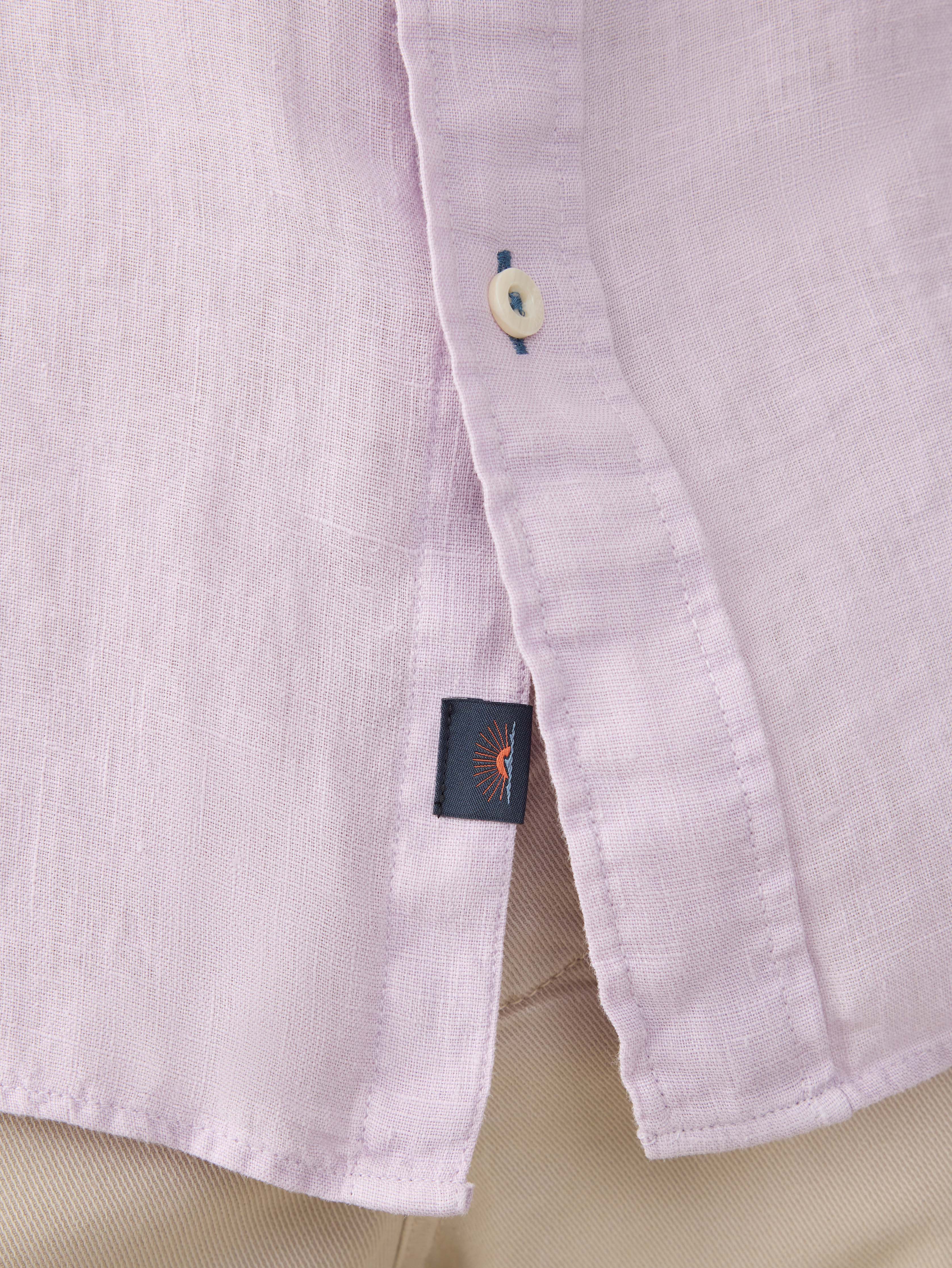 Laguna Linen Shirt - Wisteria