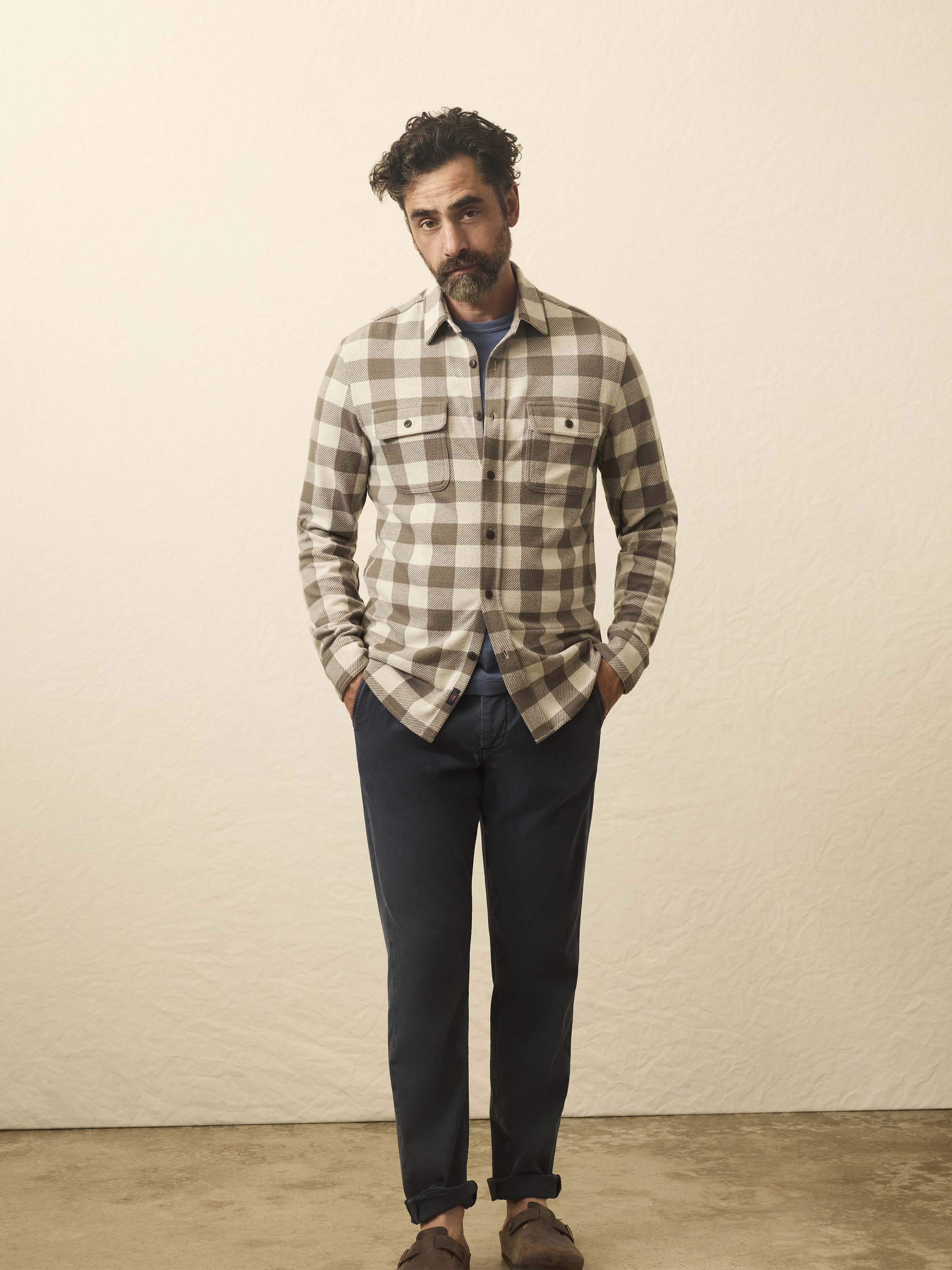 Legend™ Sweater Shirt - Brown Oat Buffalo