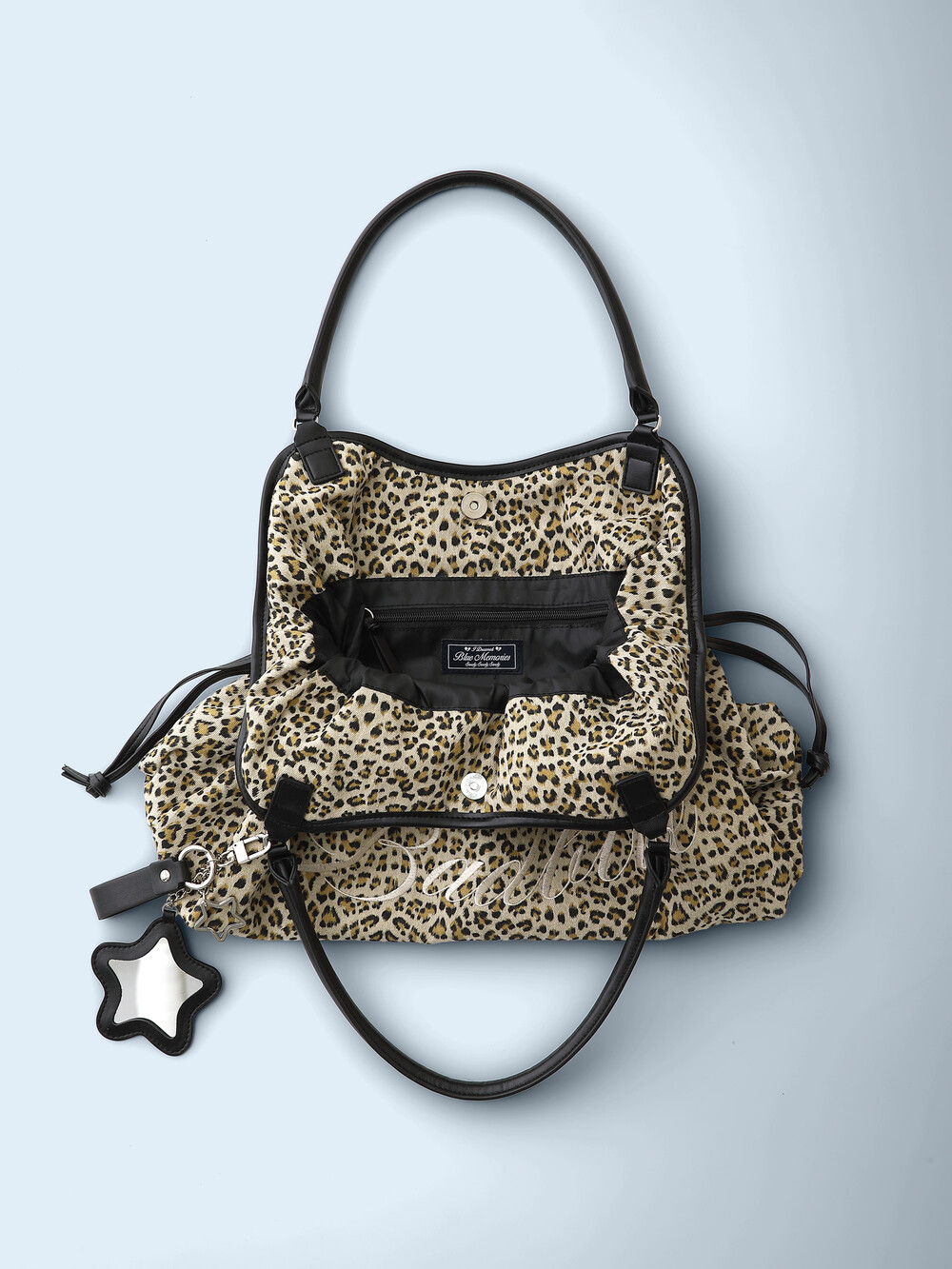 Leopard Dimsum Bag Beige
