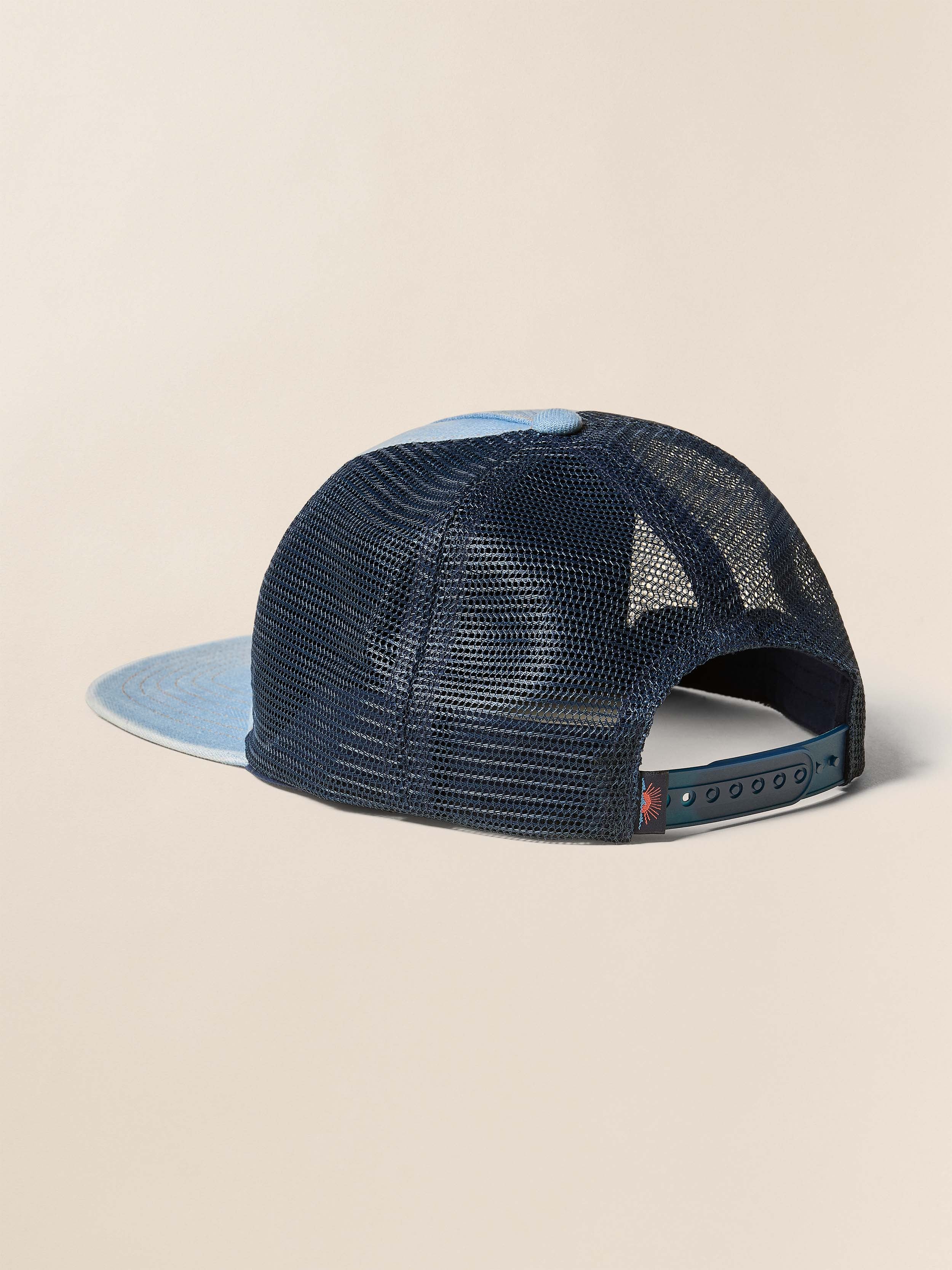 Steven Paul Judd Thunderbird Denim Hat - Light Indigo Wash