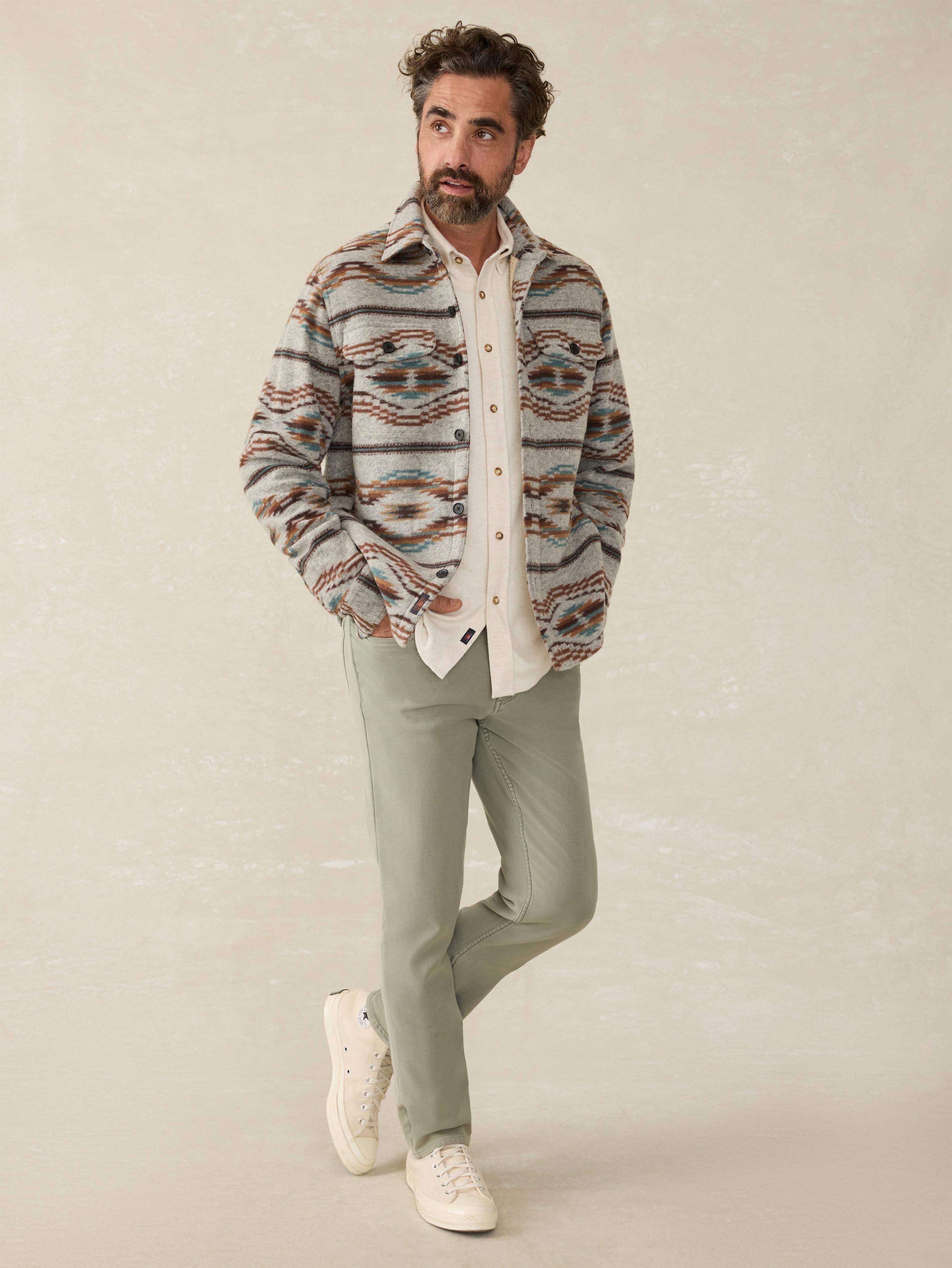 Legend™ Sweater Shirt (Single Pocket) - Off White